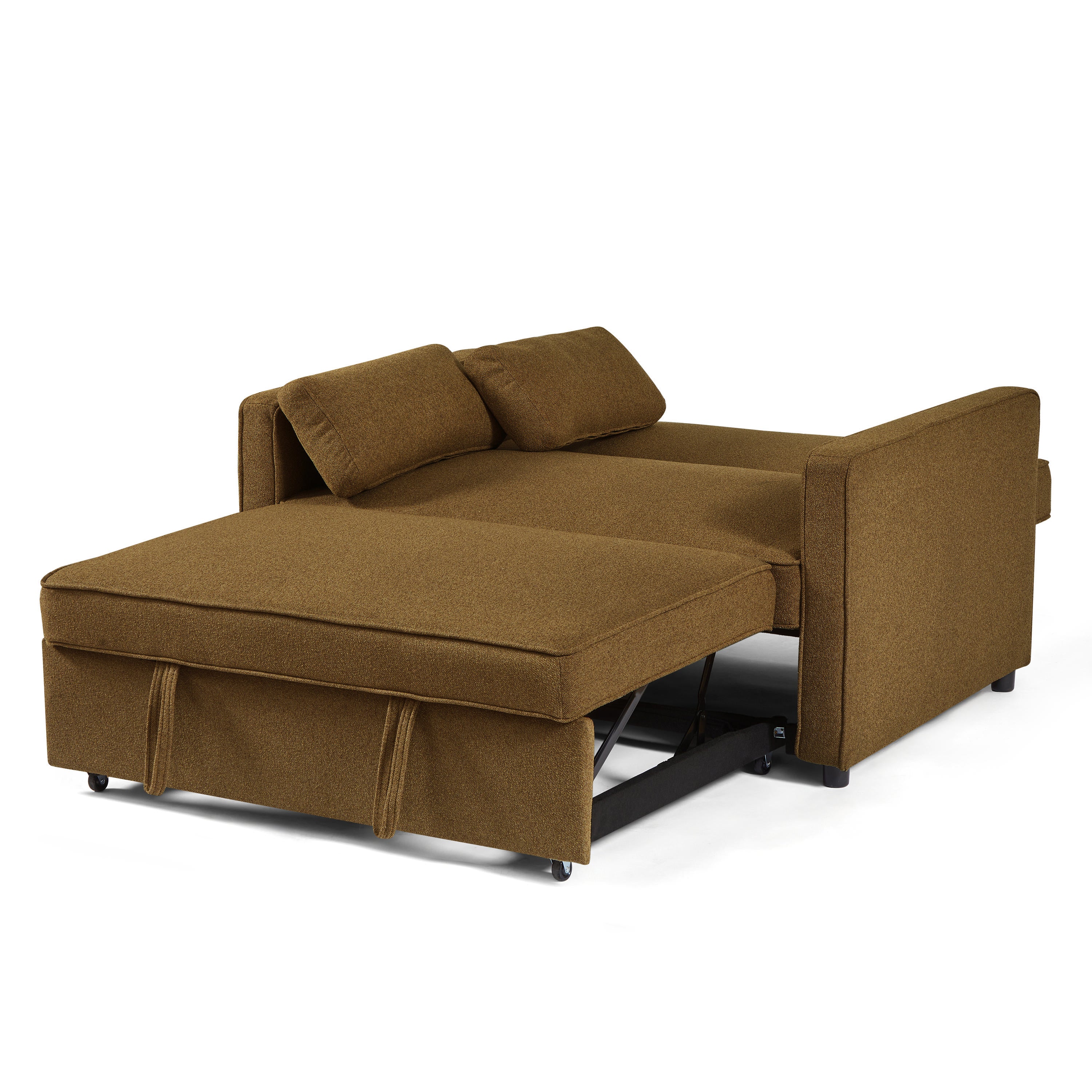 NEVA Convertible Sleeper Sofa – Fabric 2-Seater Living Room Furniture