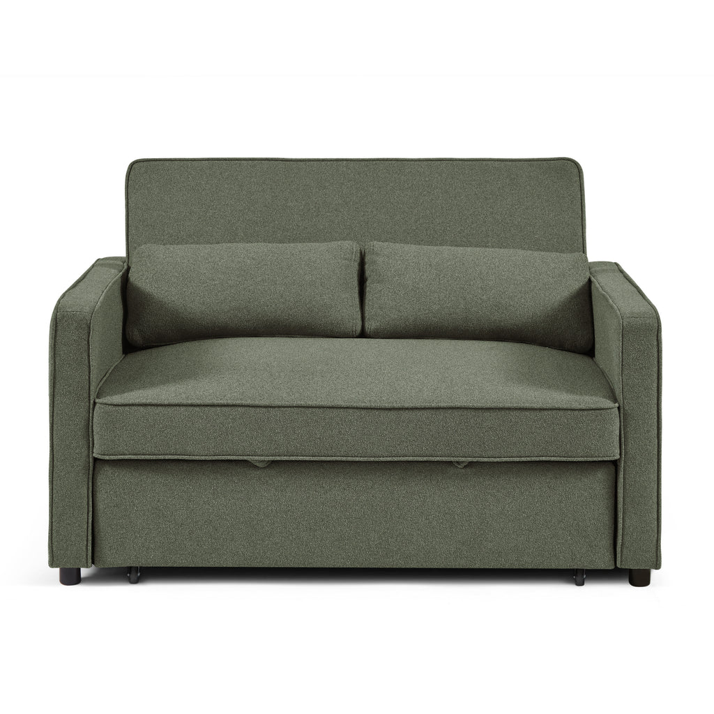 NEVA Convertible Sleeper Sofa – Fabric 2-Seater Living Room Furniture
