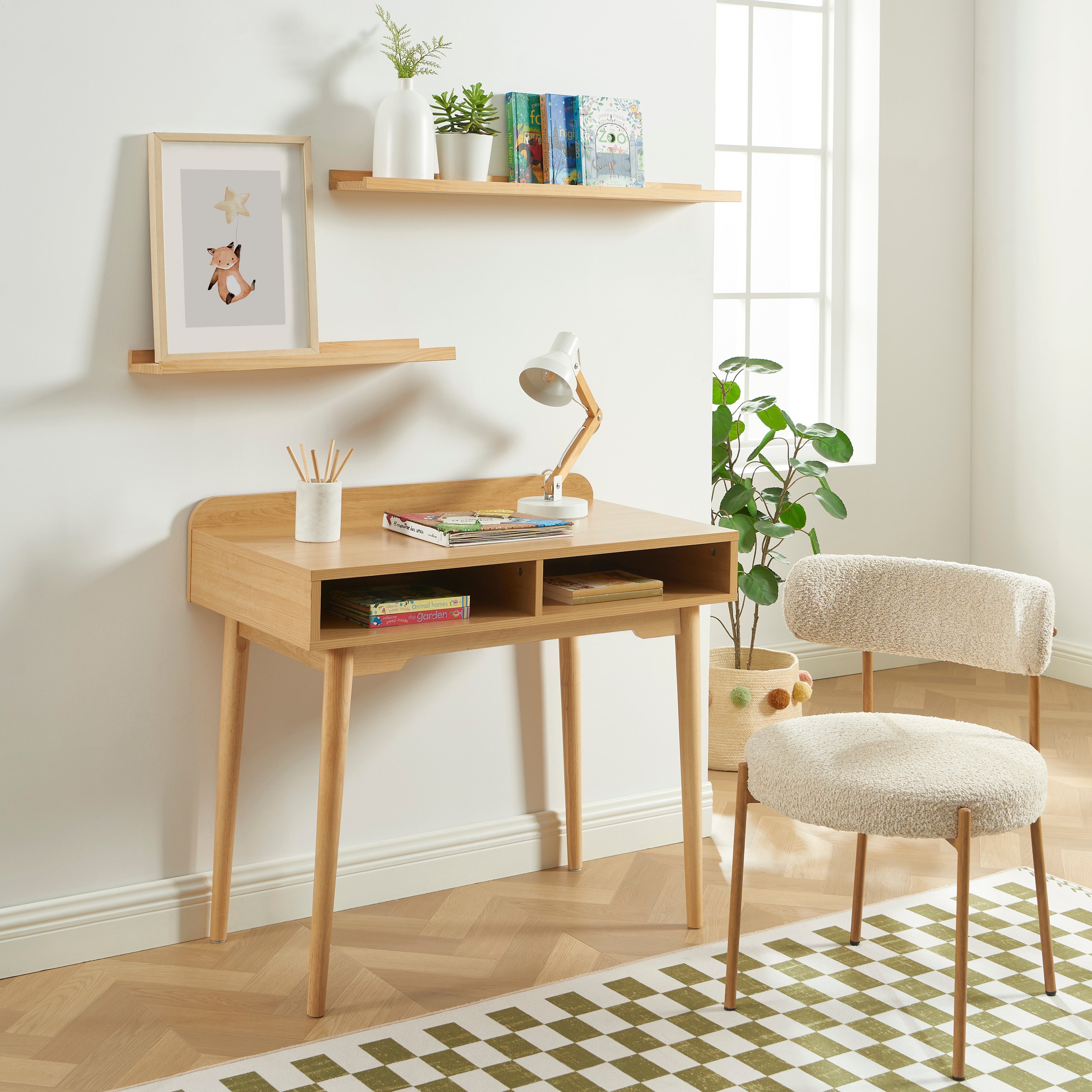 NILA Kids Desk – Natural wood