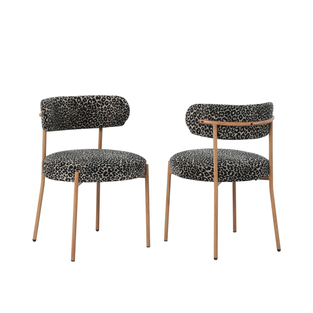 NOA Set of 2 Upholstered Dining Chairs