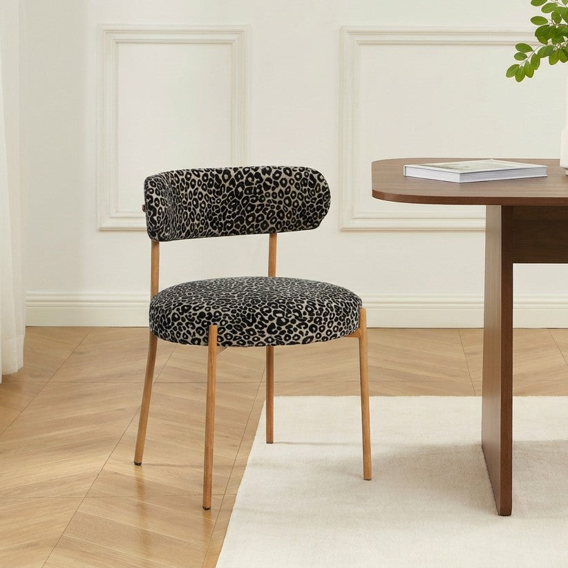 NOA Set of 2 Upholstered Dining Chairs