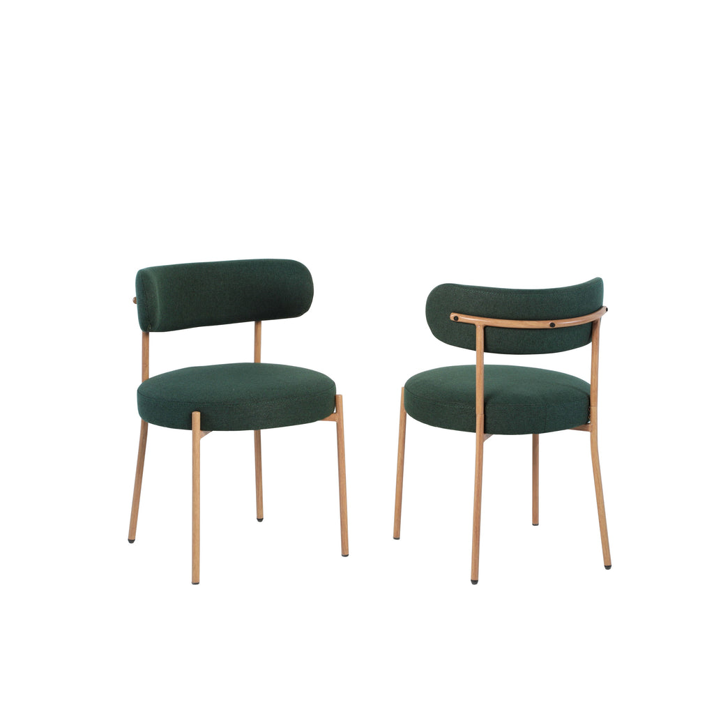 NOA Set of 2 Upholstered Dining Chairs