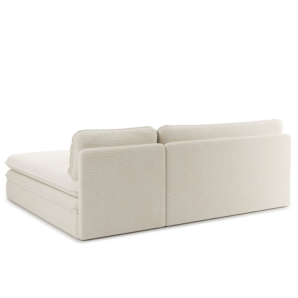 NOMA Reversible Convertible Corner Sofa – Beige