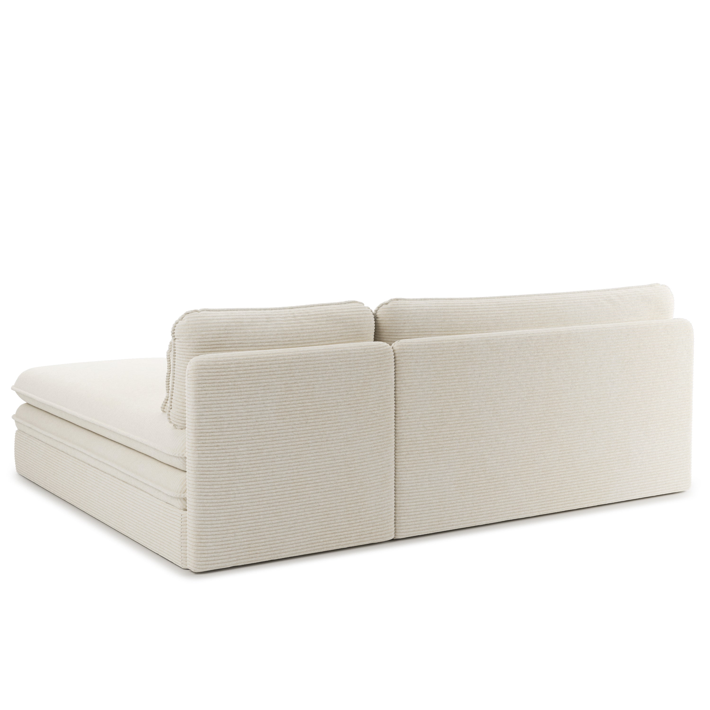 NOMA Reversible Convertible Corner Sofa – Beige