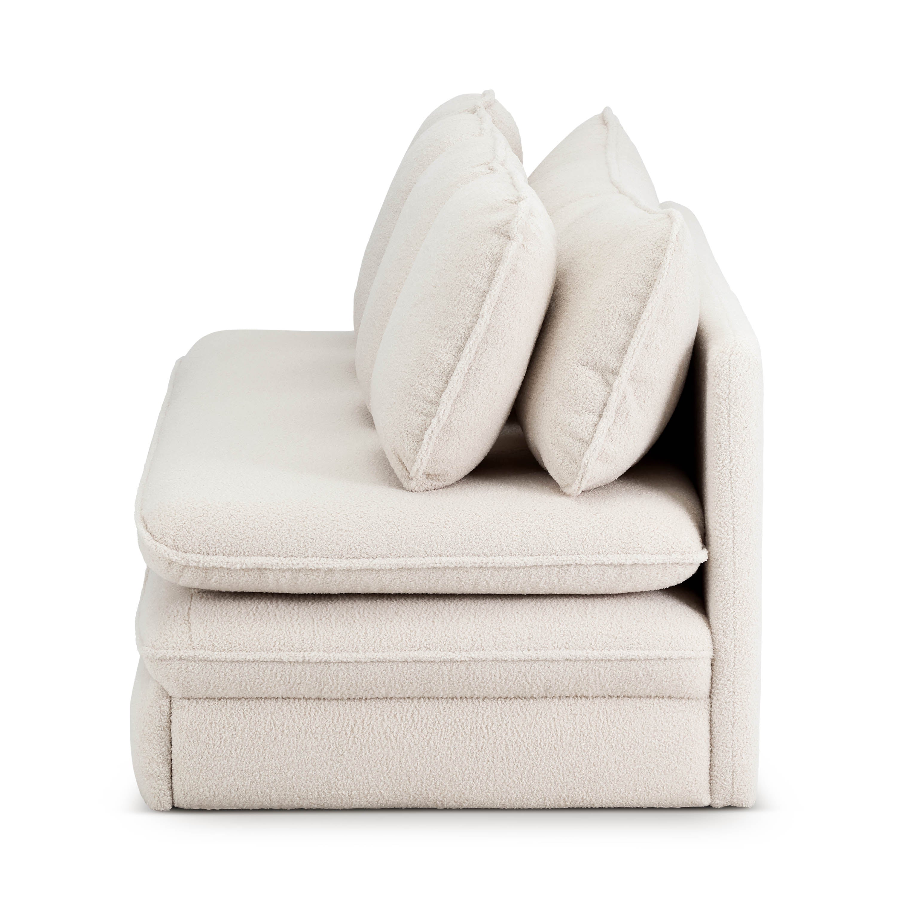 NOMA 3-Seater Convertible Sofa - Beige