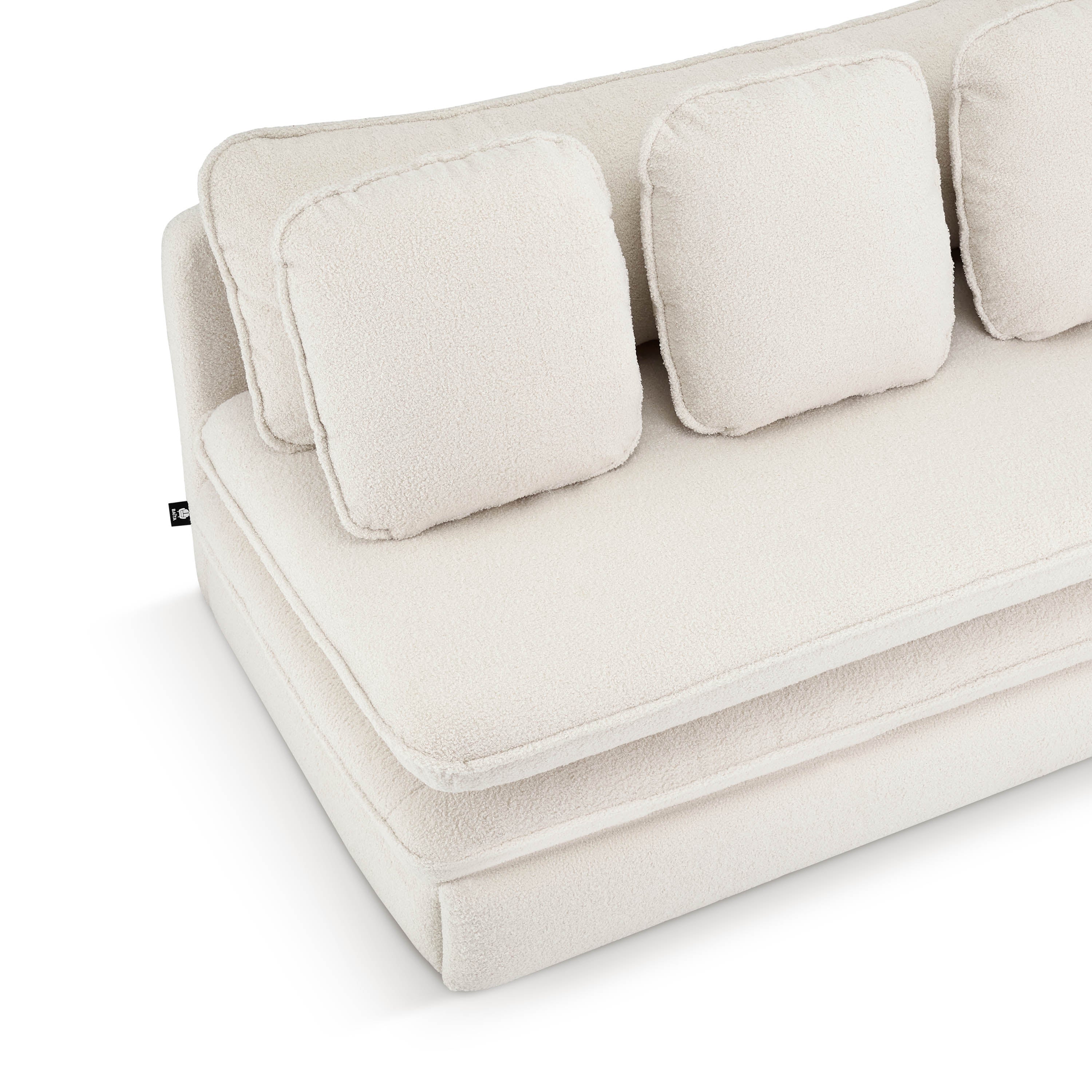 NOMA 3-Seater Convertible Sofa - Beige