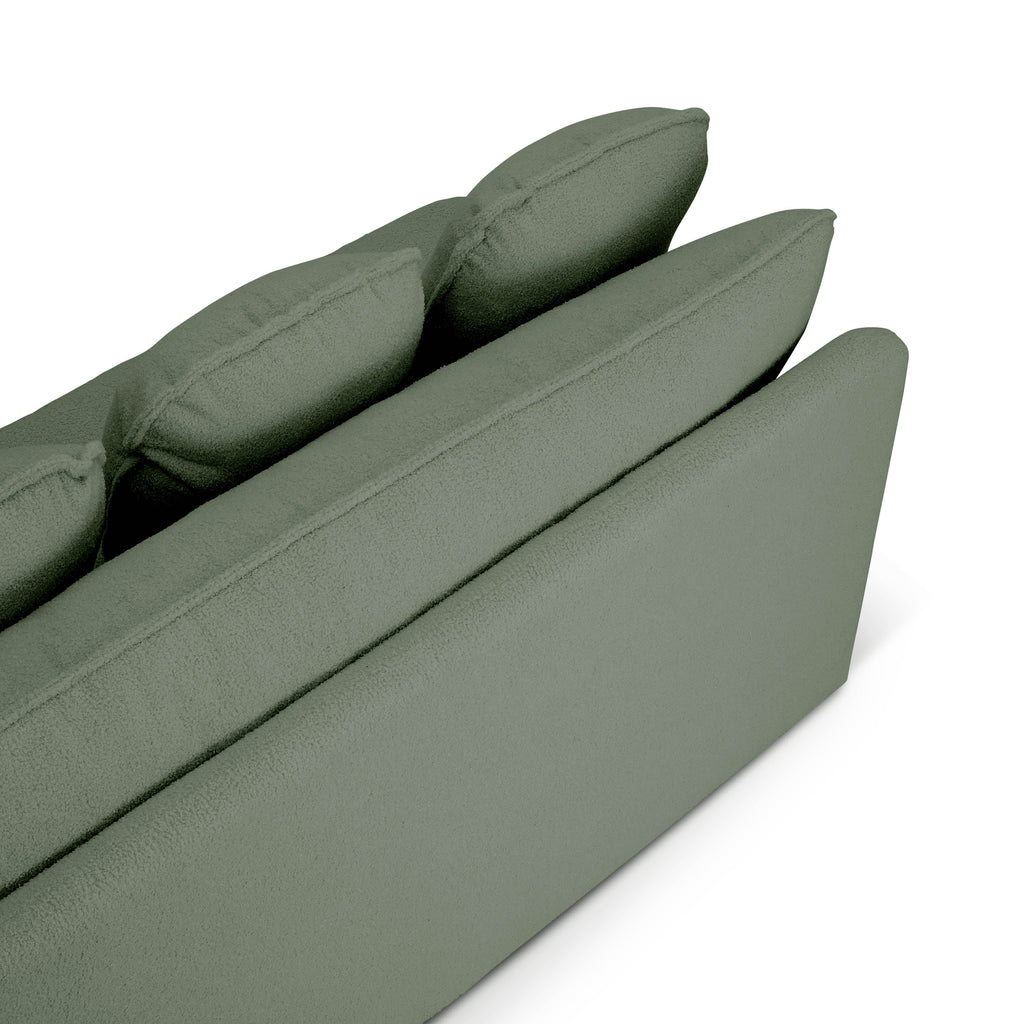 NOMA 3-Seater Convertible Sofa - Green