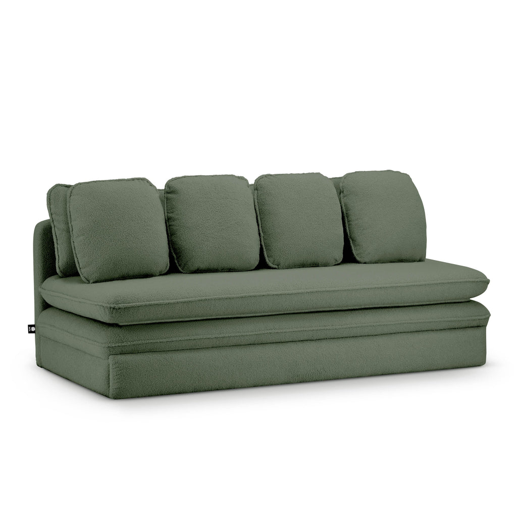 NOMA 3-Seater Convertible Sofa - Green