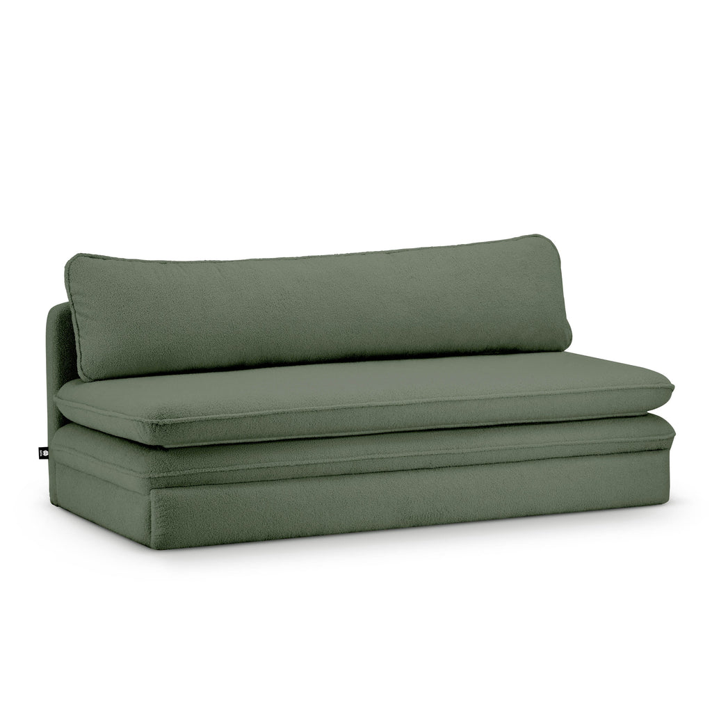 NOMA 3-Seater Convertible Sofa - Green
