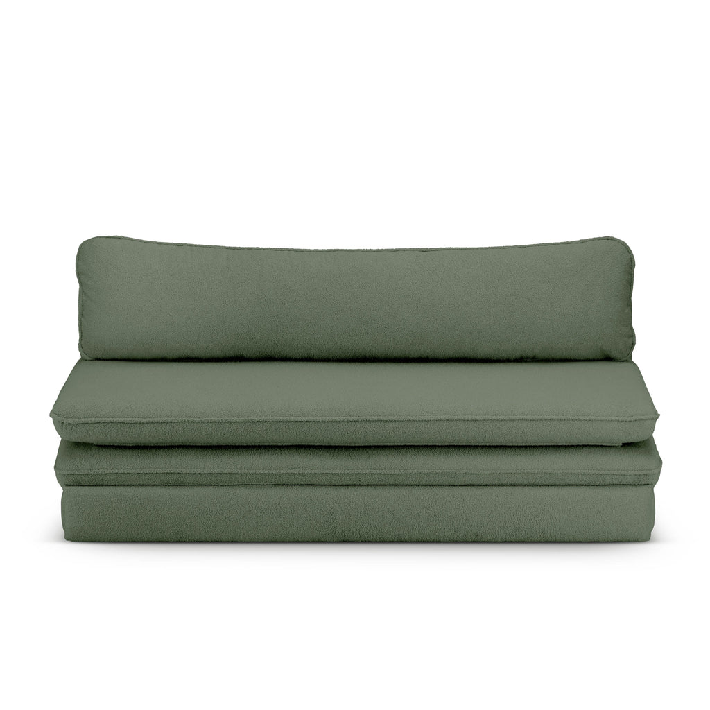 NOMA 3-Seater Convertible Sofa - Green