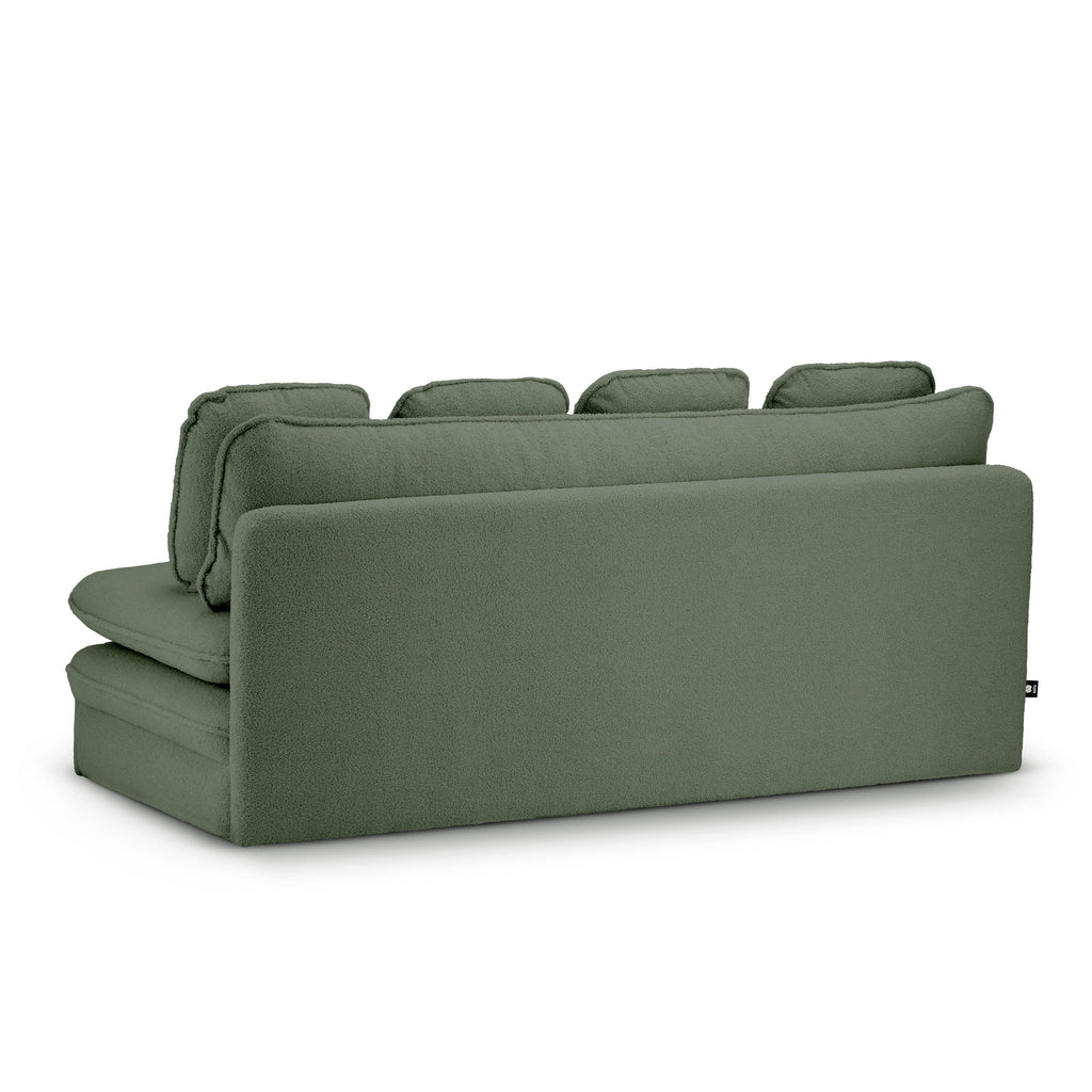 NOMA 3-Seater Convertible Sofa - Green