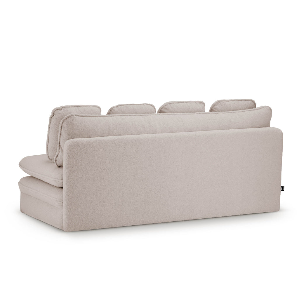 NOMA Upholstered Modular Sofa Bench – Taupe