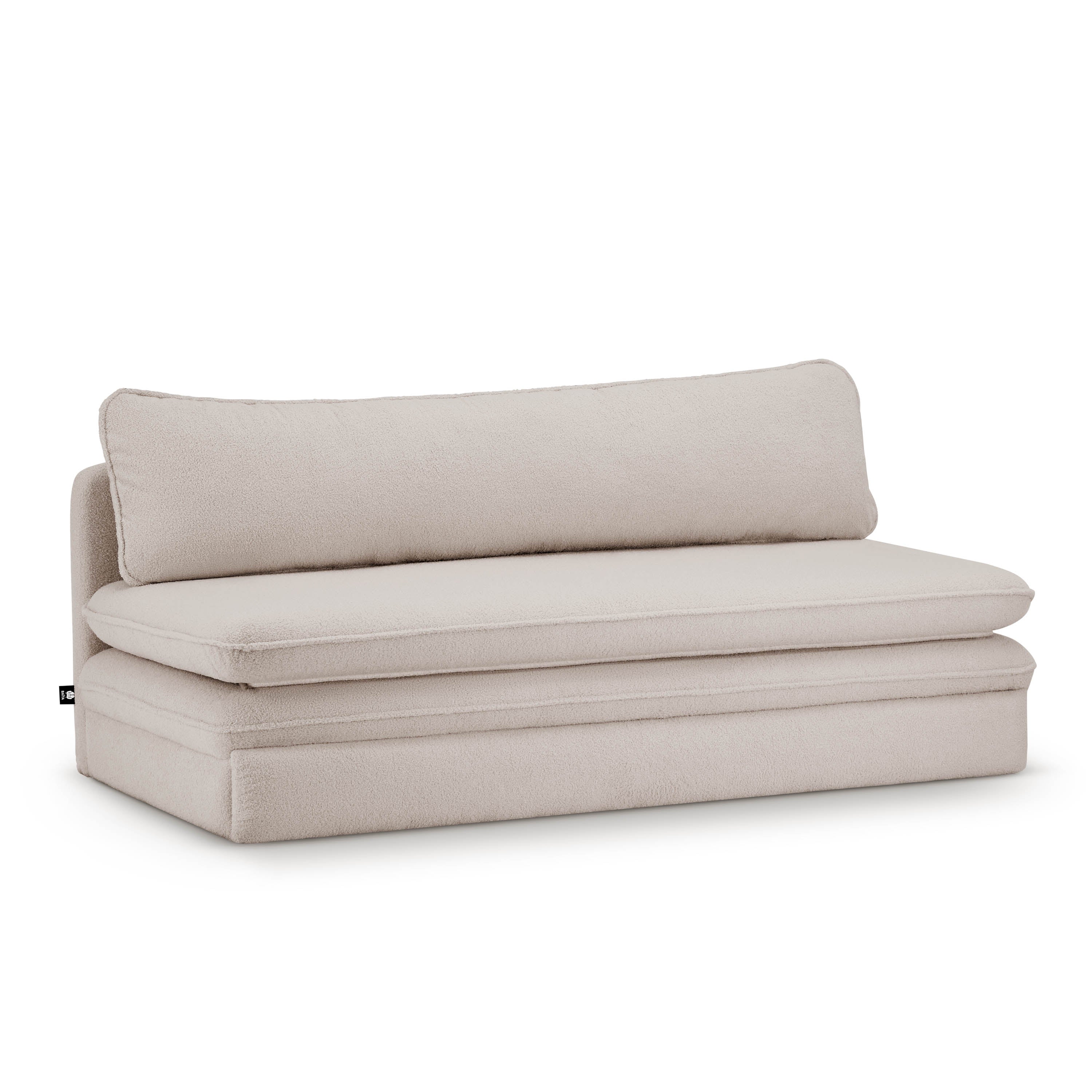 NOMA Upholstered Modular Sofa Bench – Taupe