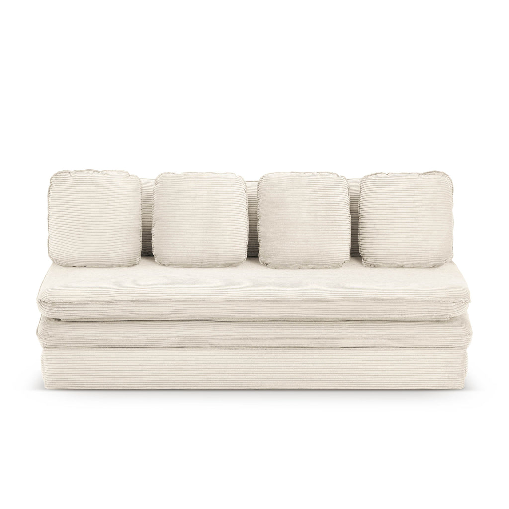 NOMA 3-Seater Convertible Sofa - Beige