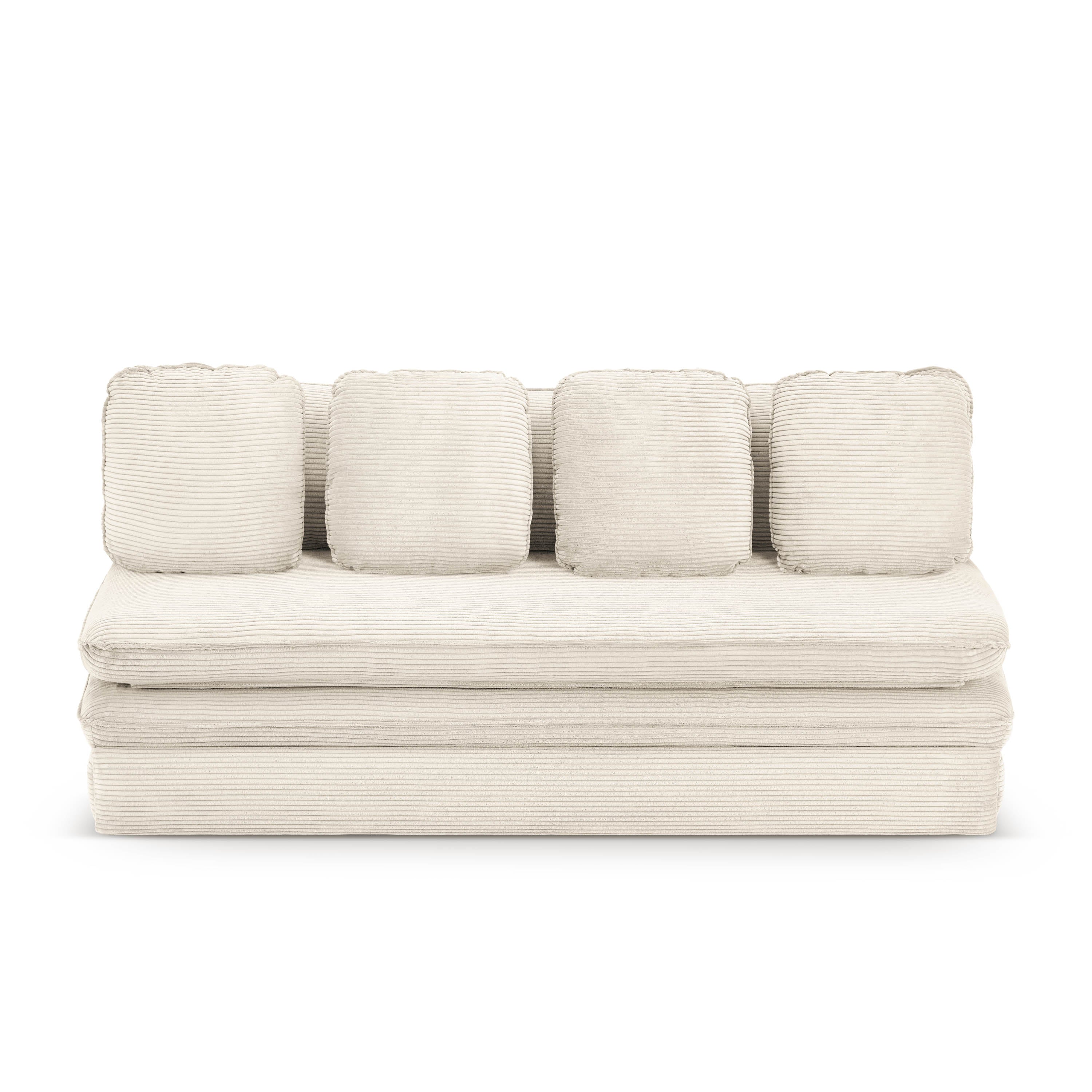NOMA 3-Seater Convertible Sofa - Beige