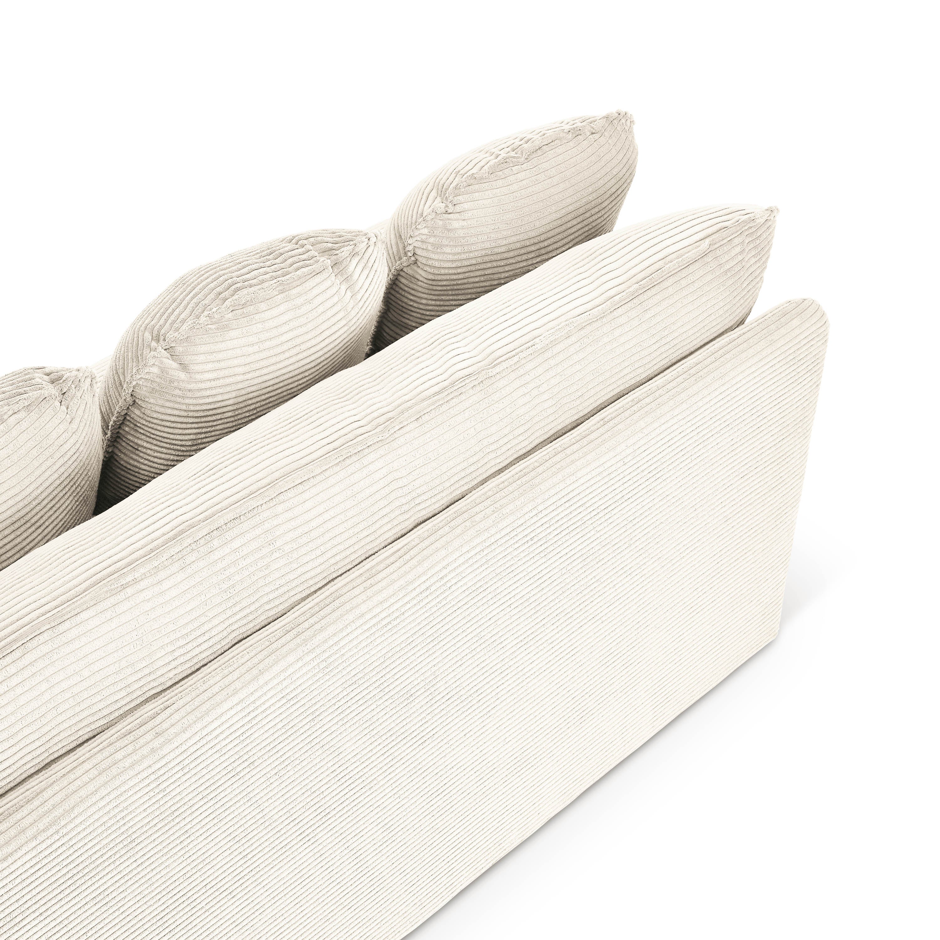 NOMA 3-Seater Convertible Sofa - Beige