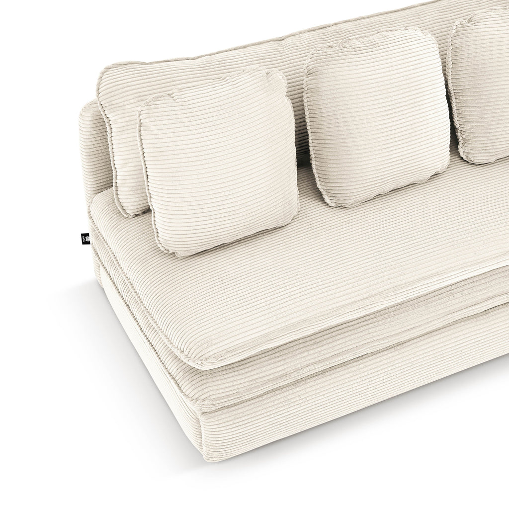 NOMA 3-Seater Convertible Sofa - Beige