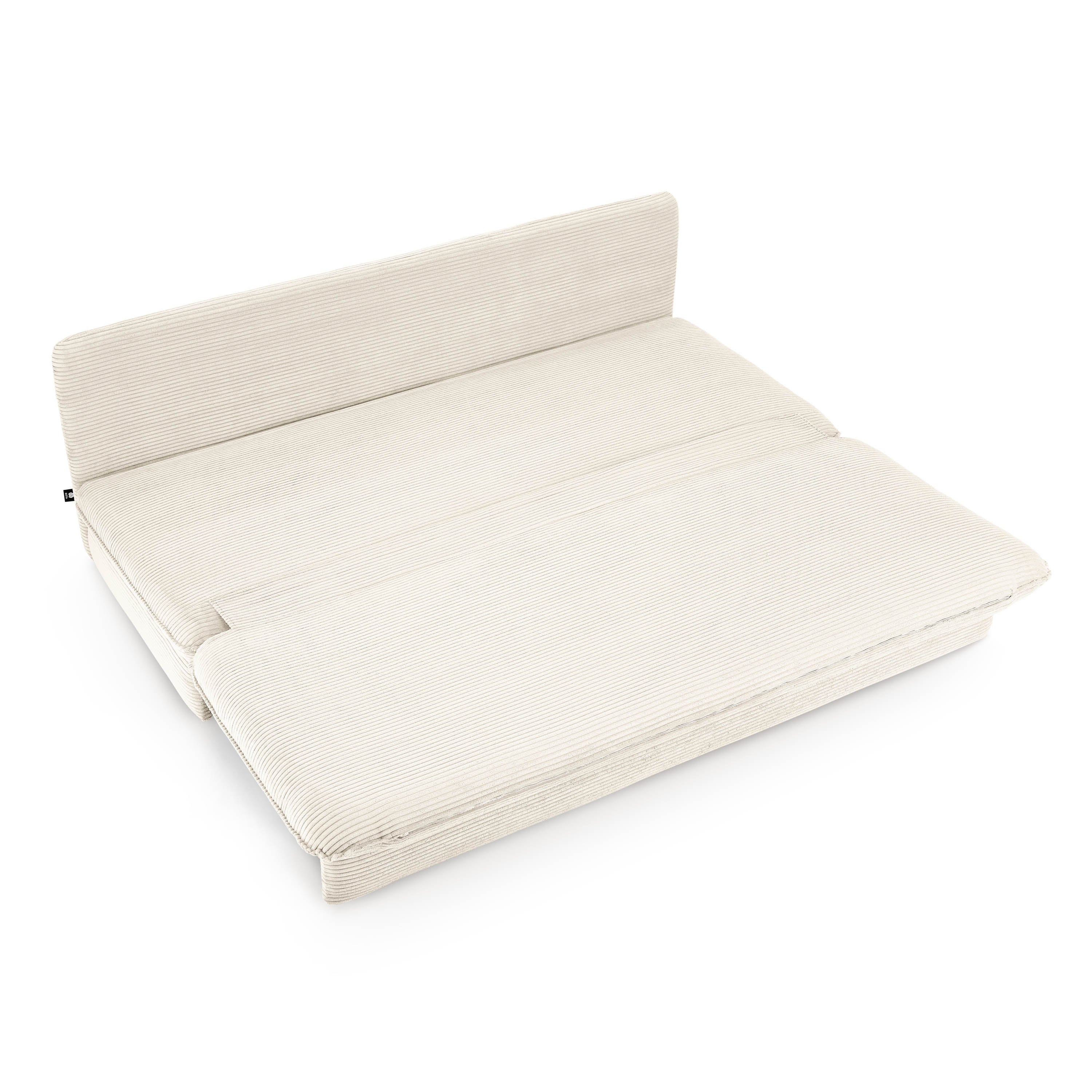 NOMA 3-Seater Convertible Sofa - Beige