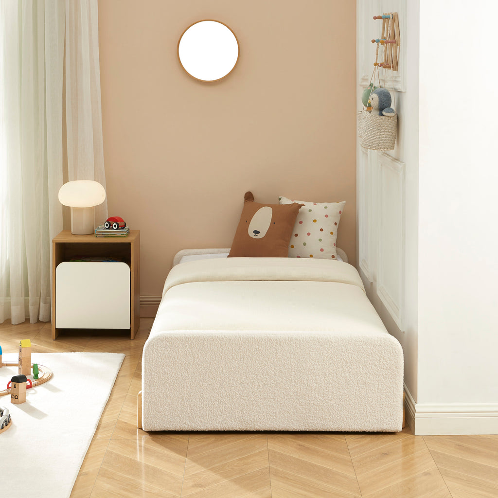 NUI Kids Storage Bed – Beige