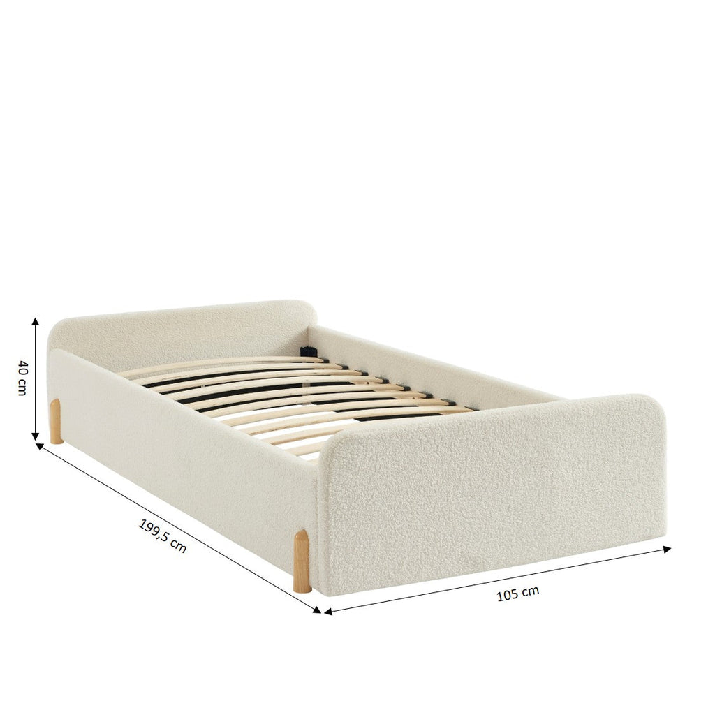 NUI Kids Storage Bed – Beige