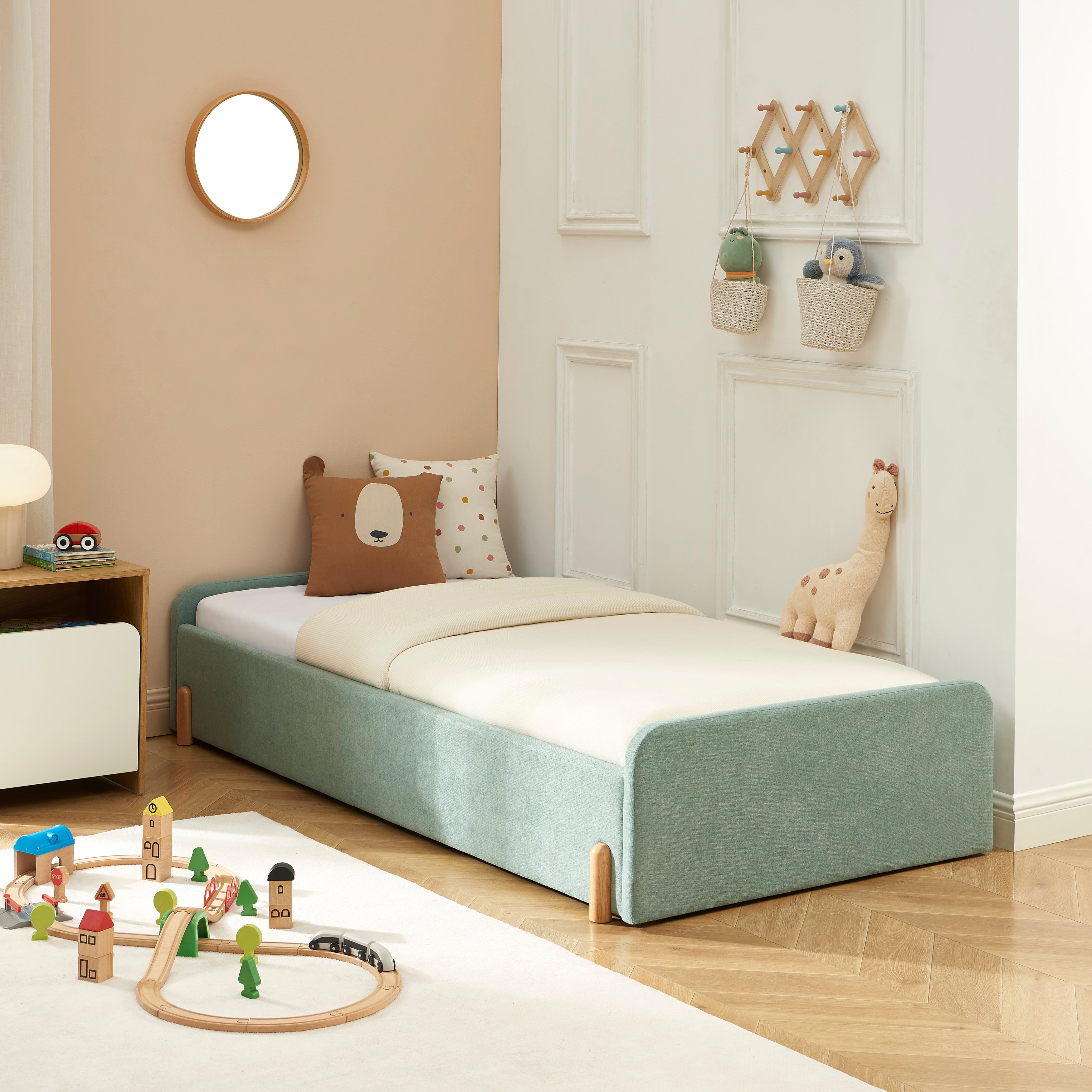 NUI Kids Storage Bed – Green