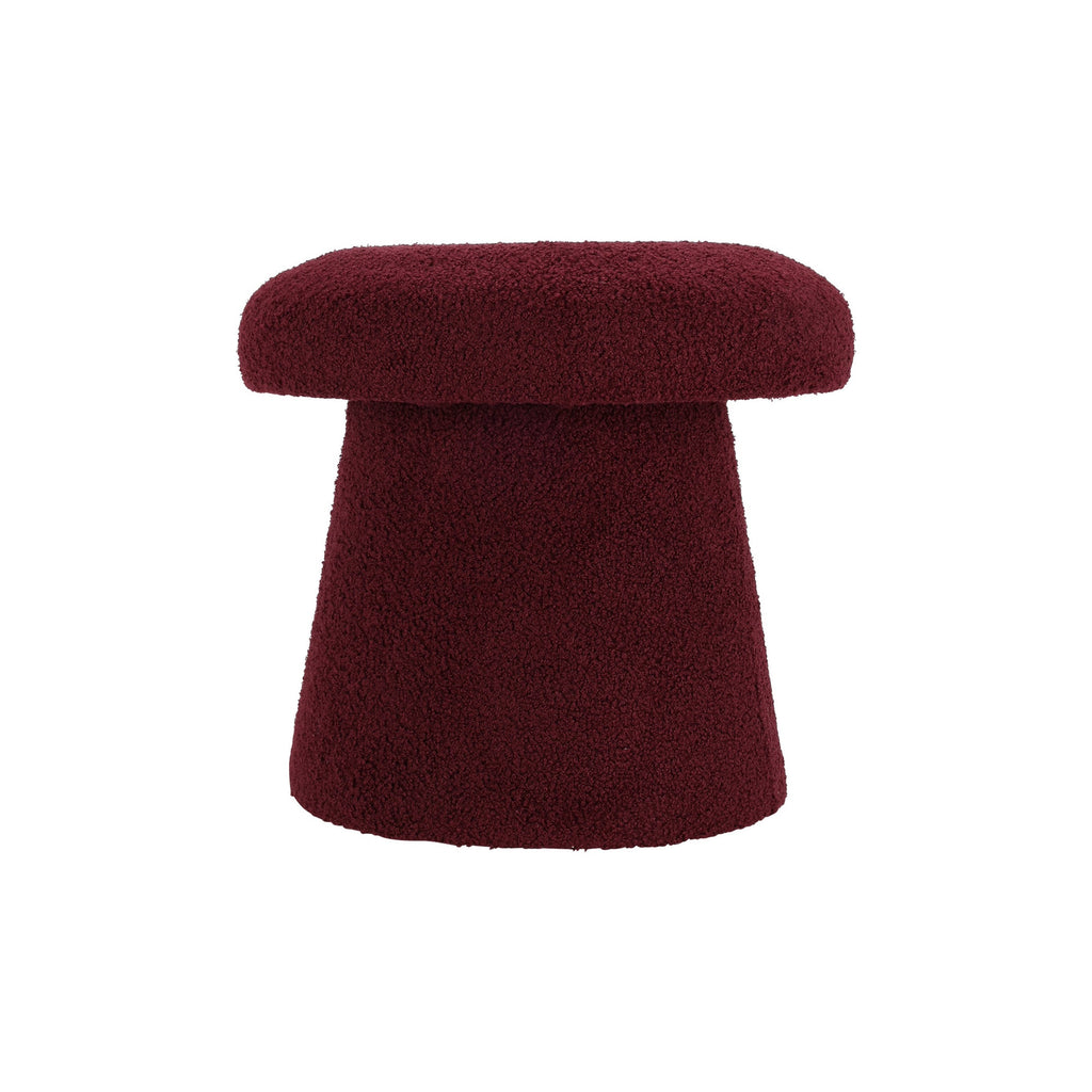 OAD Mushroom-Shape Decorative Pouf – Purple