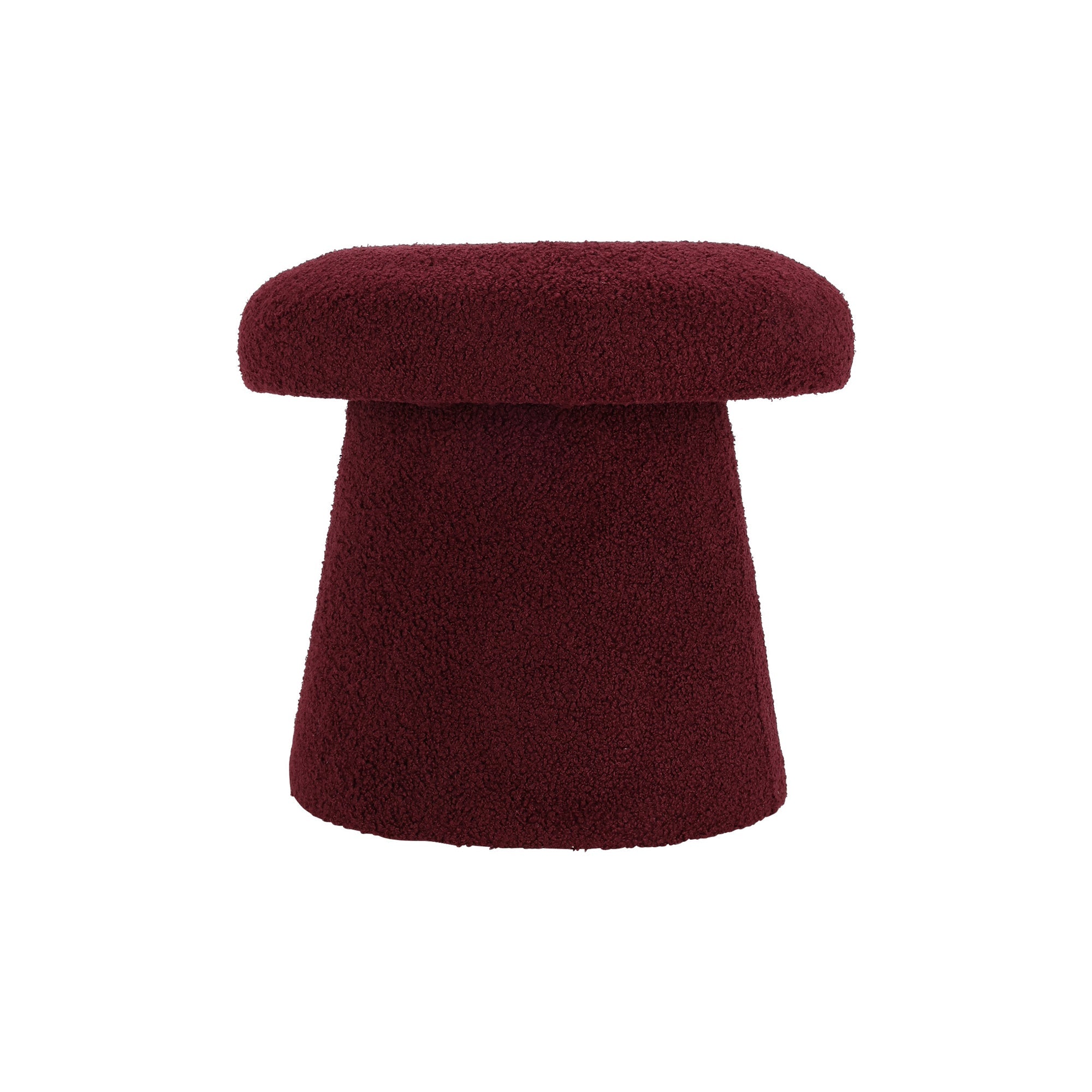OAD Mushroom-Shape Decorative Pouf – Purple