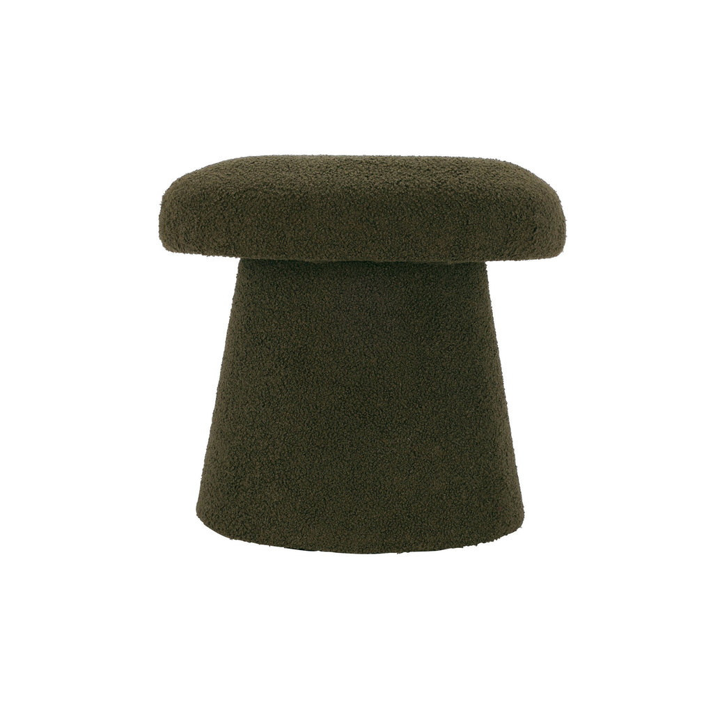 OAD Mushroom-Shape Decorative Pouf – Green