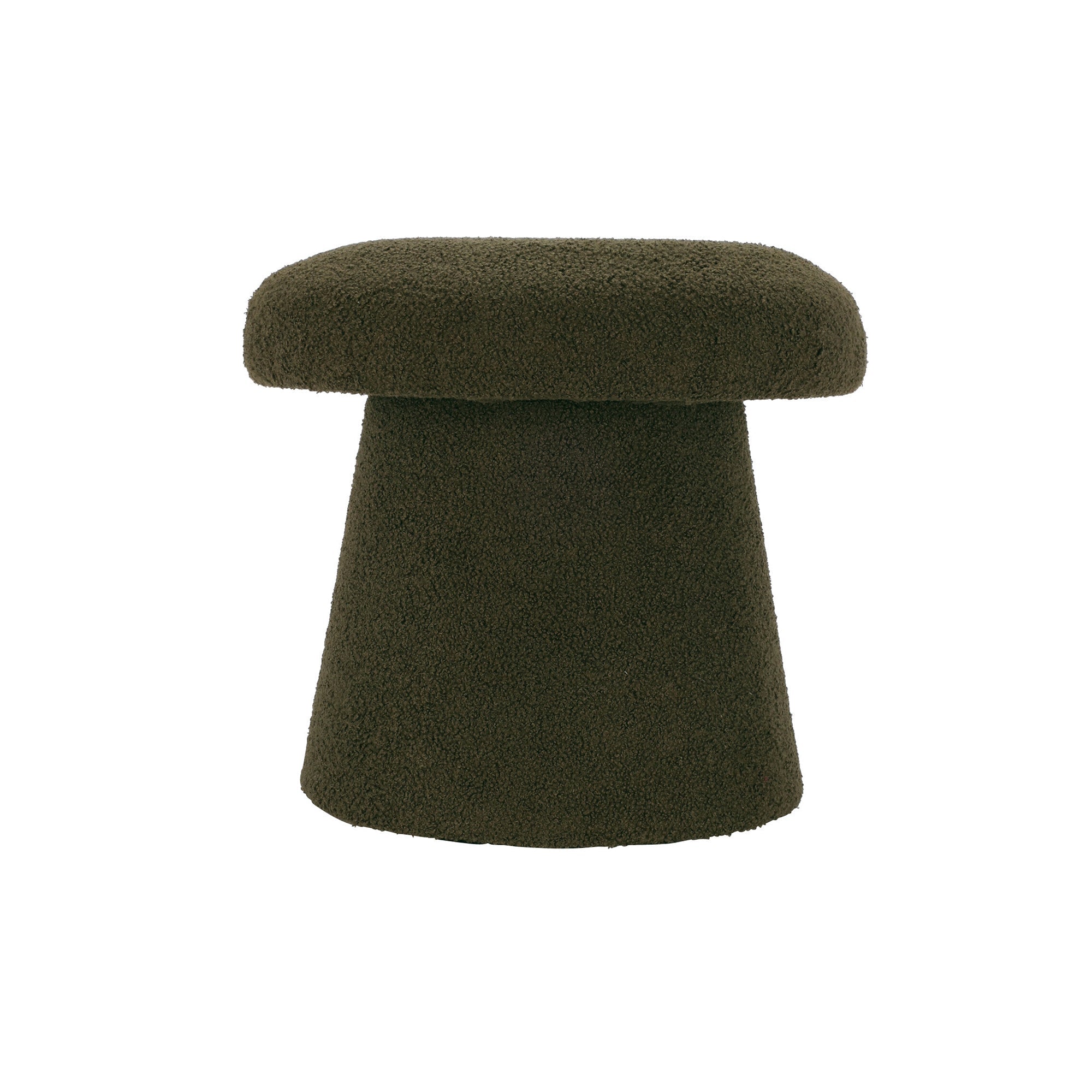 OAD Mushroom-Shape Decorative Pouf – Green