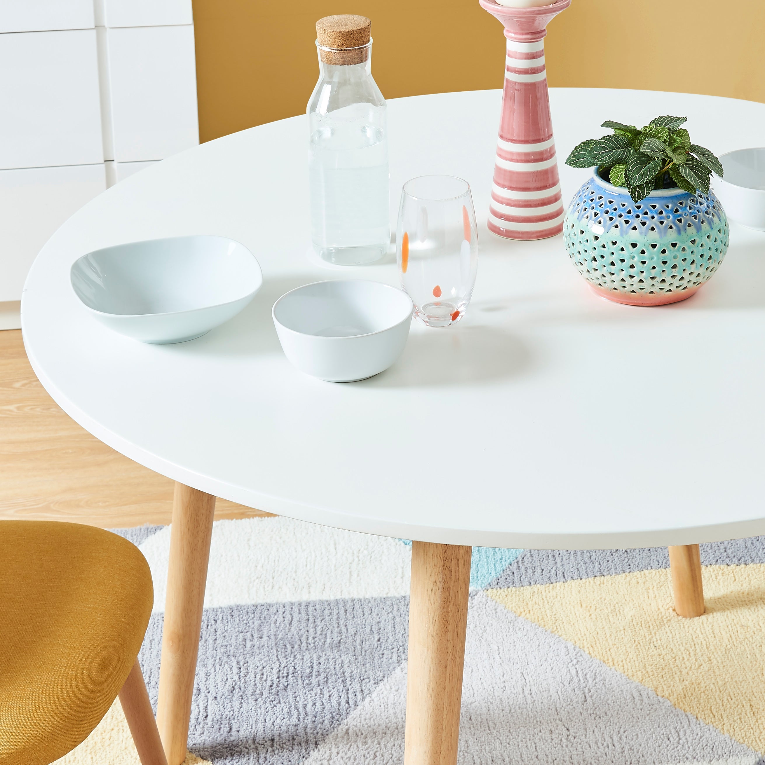 ORATELLO Solid Wood Dining Table