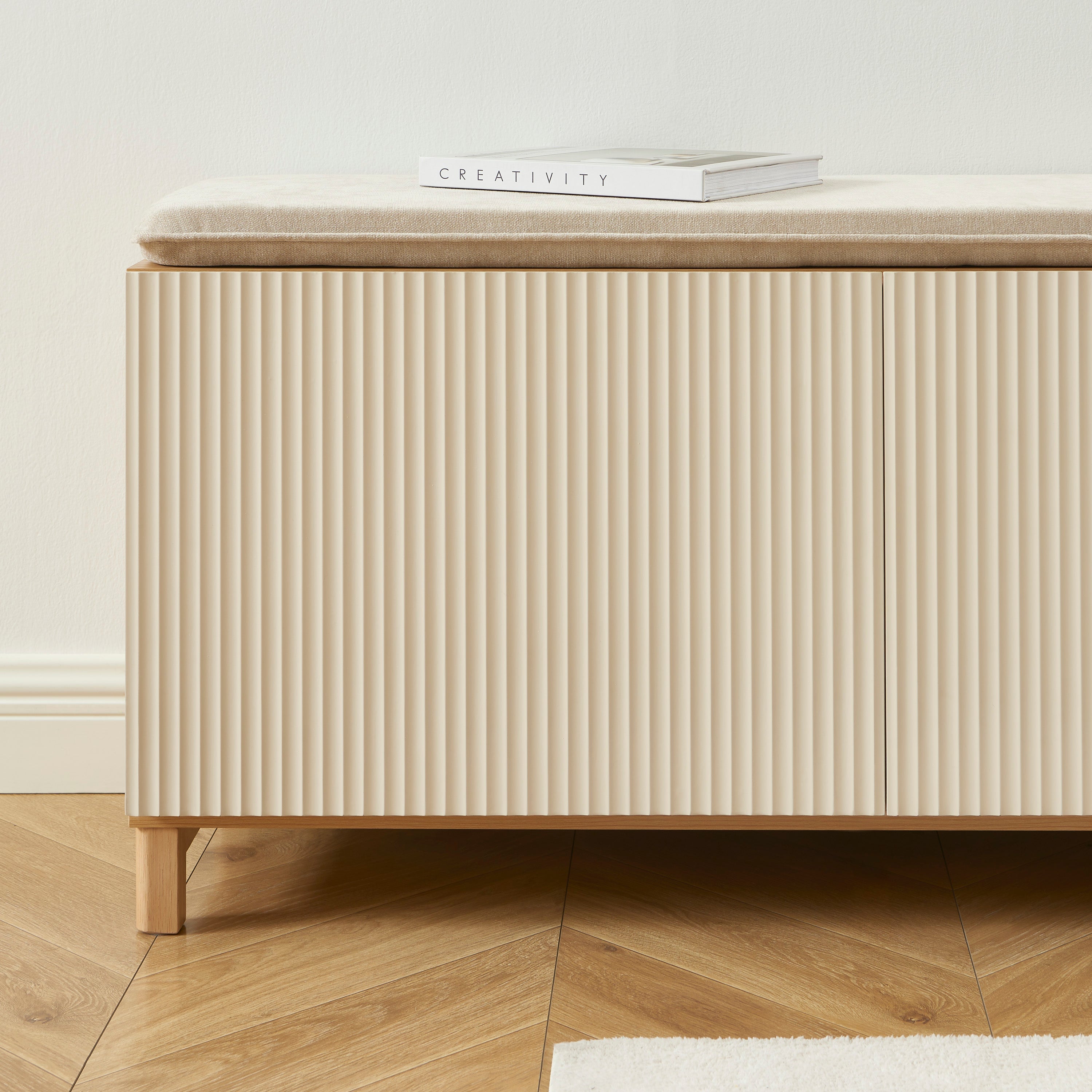 ORCA Shoe Storage Bench – Beige
