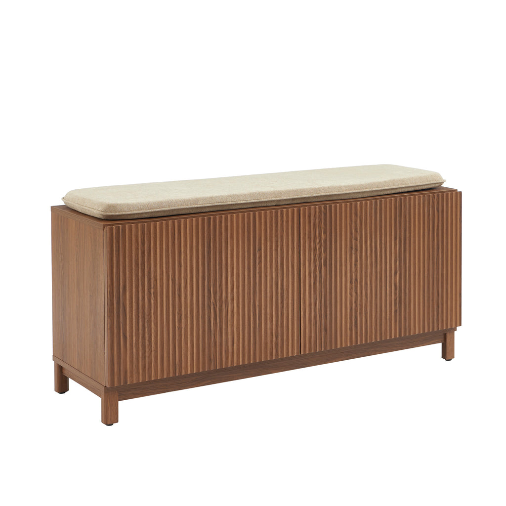 ORCA Shoe Storage Bench – Walnut