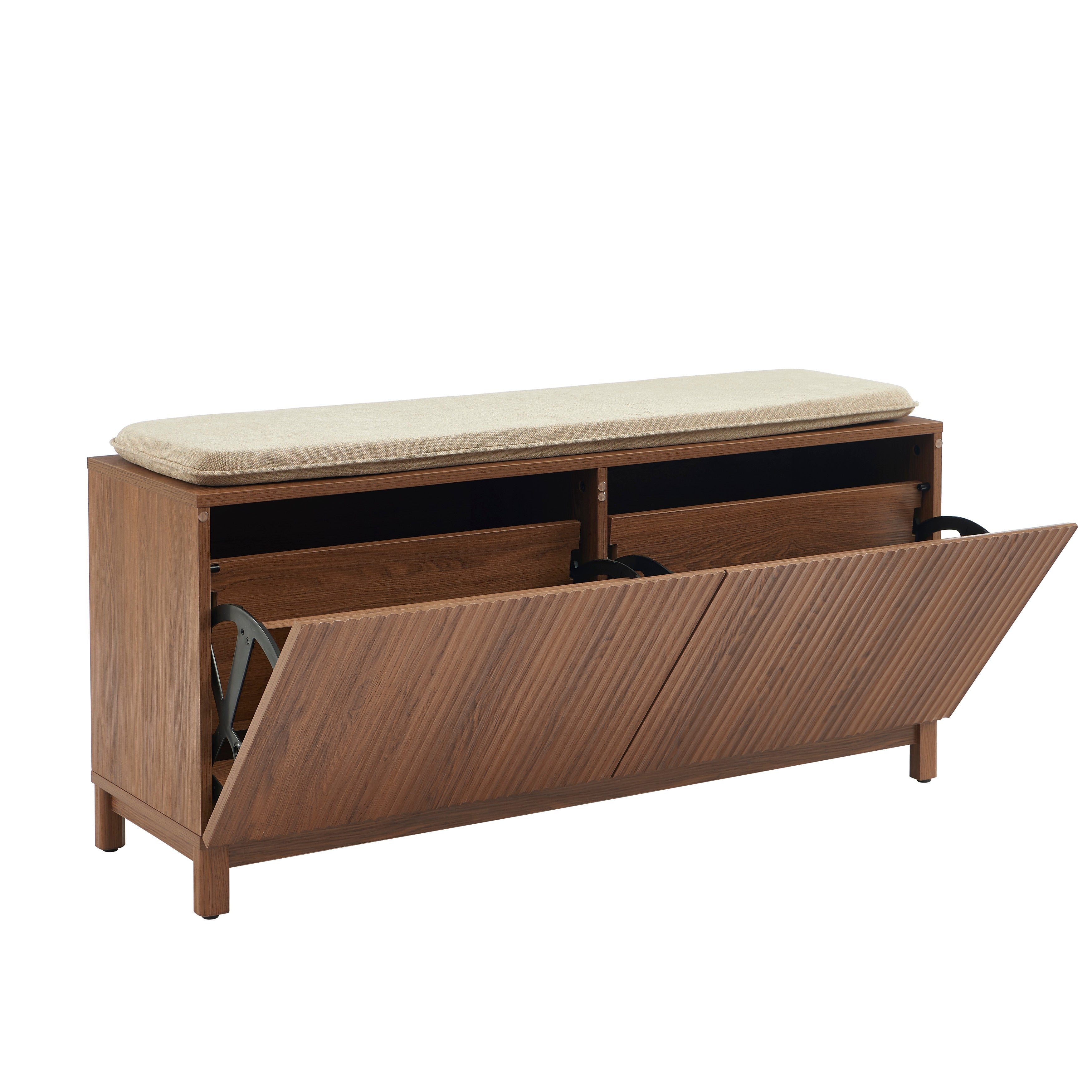 ORCA Shoe Storage Bench – Walnut