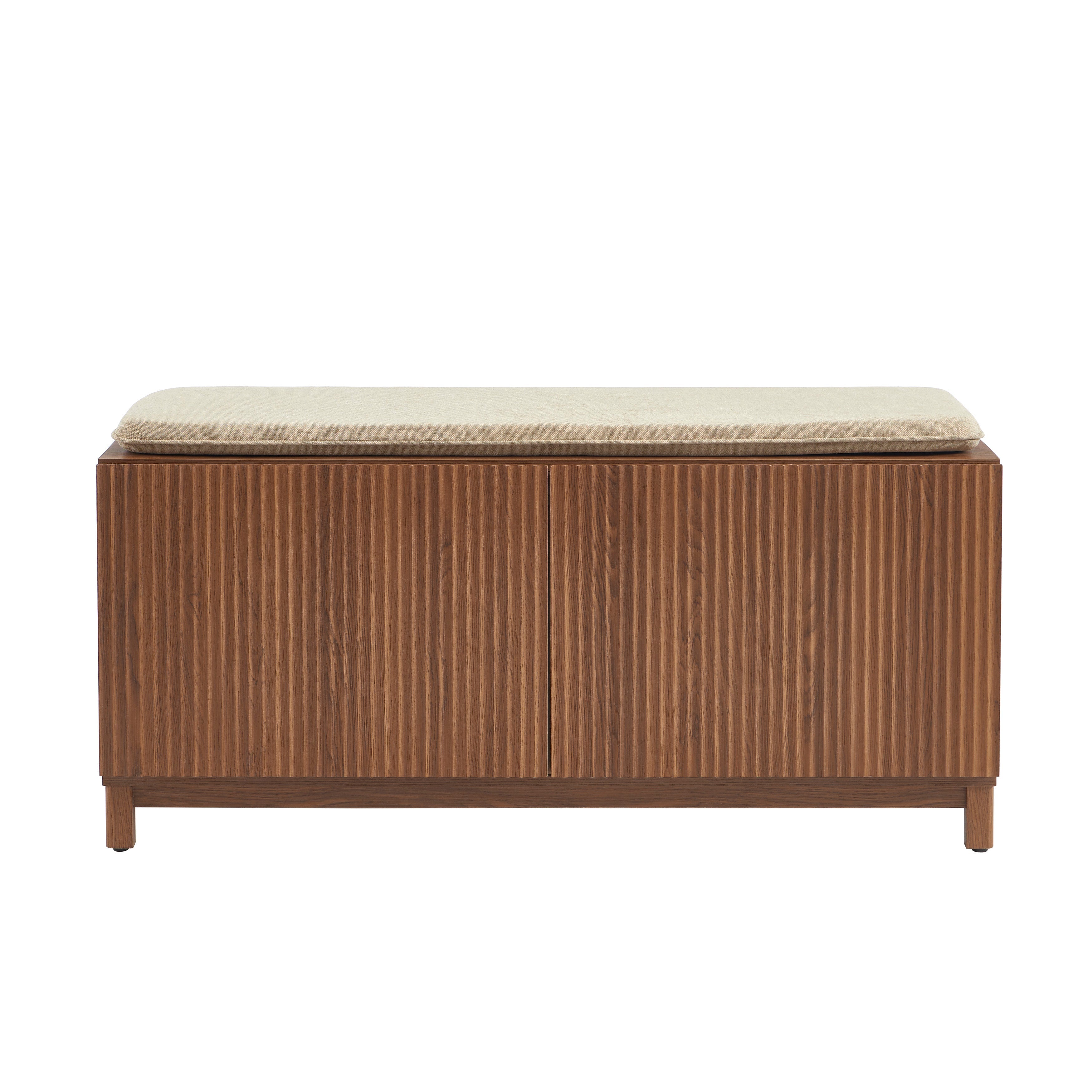 ORCA Shoe Storage Bench – Walnut