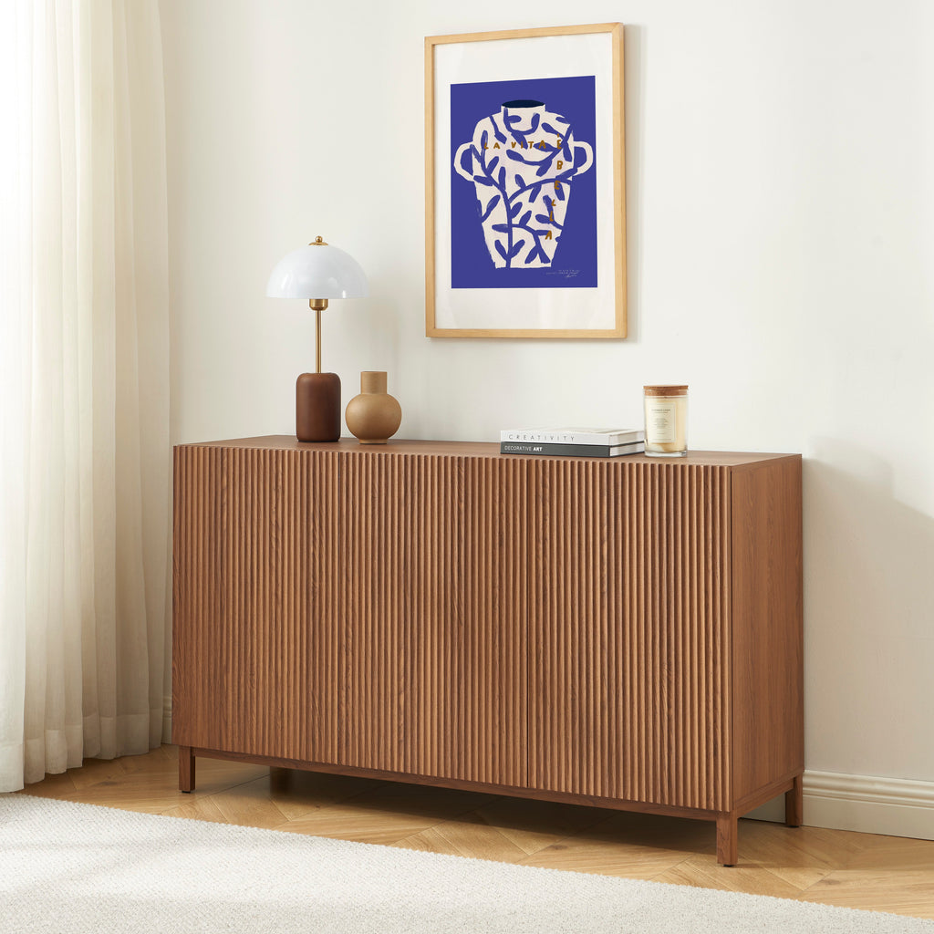 ORCA Highboard with Storage – Walnut
