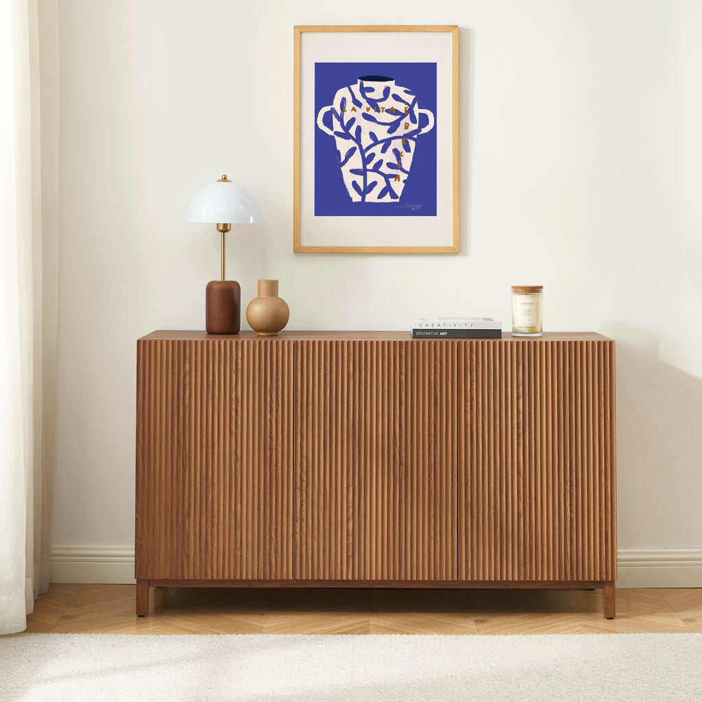ORCA Highboard with Storage – Walnut