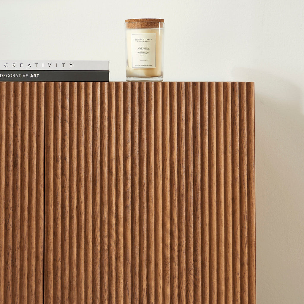 ORCA Highboard with Storage – Walnut