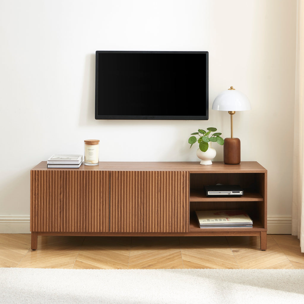 ORCA TV Stand with Storage – Walnut