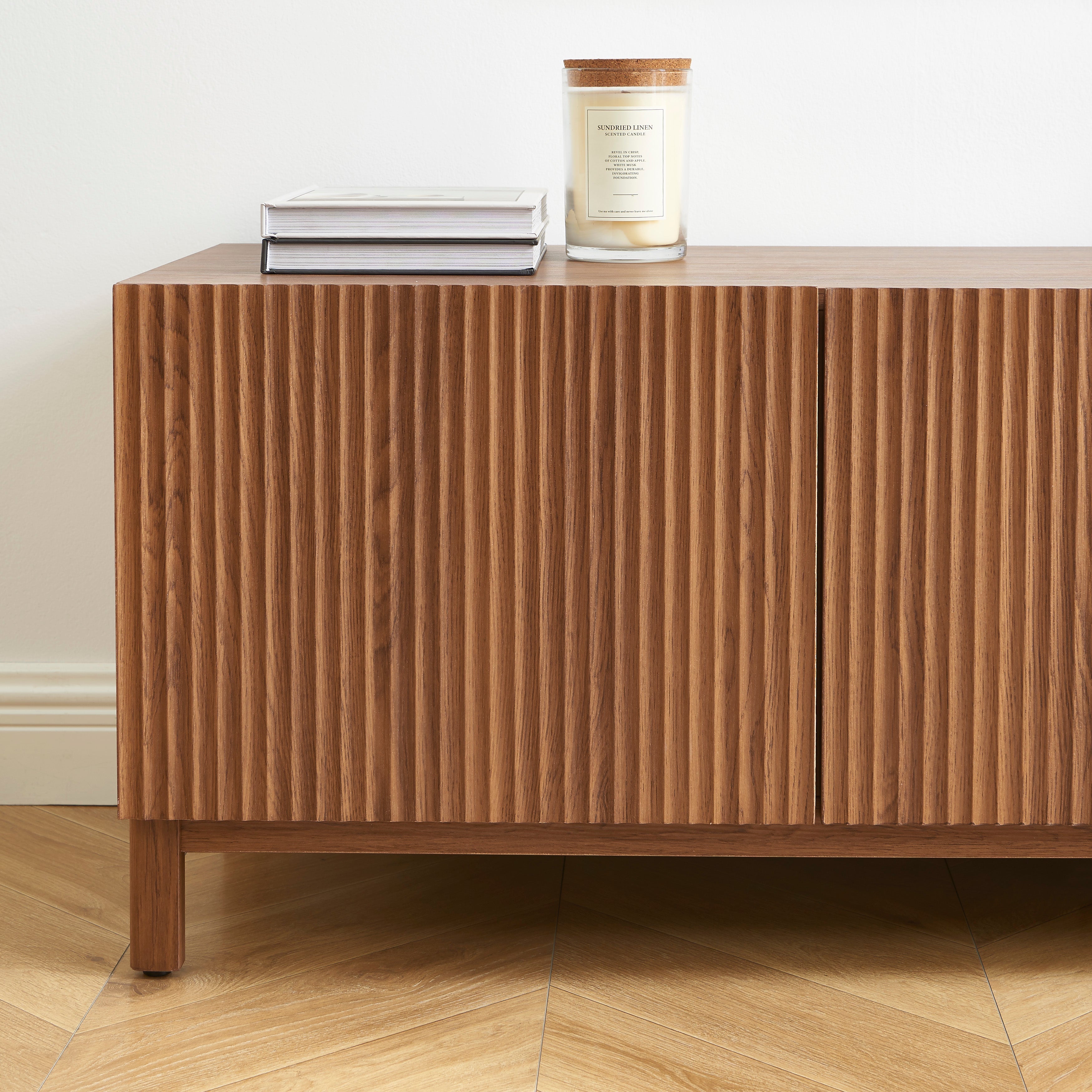 ORCA TV Stand with Storage – Walnut