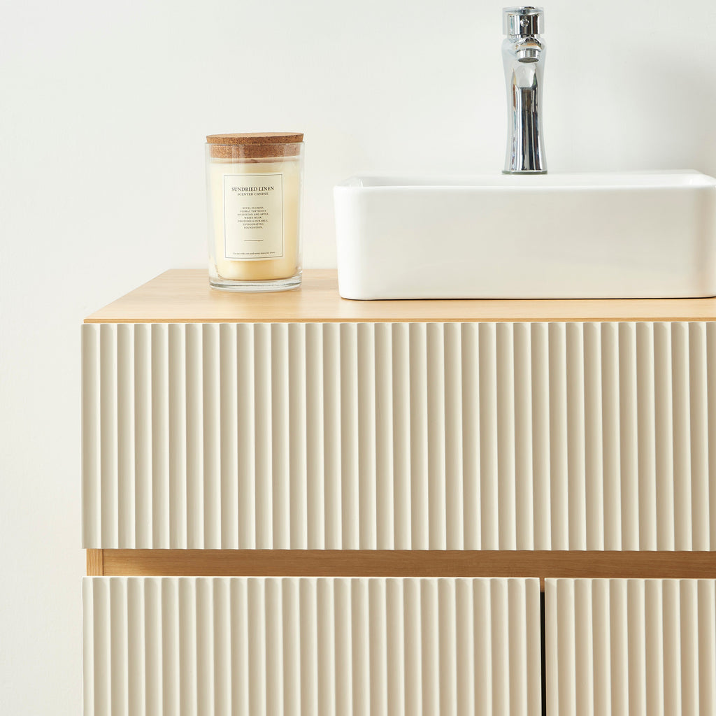ORCA Under-Sink Bathroom Cabinet – Beige