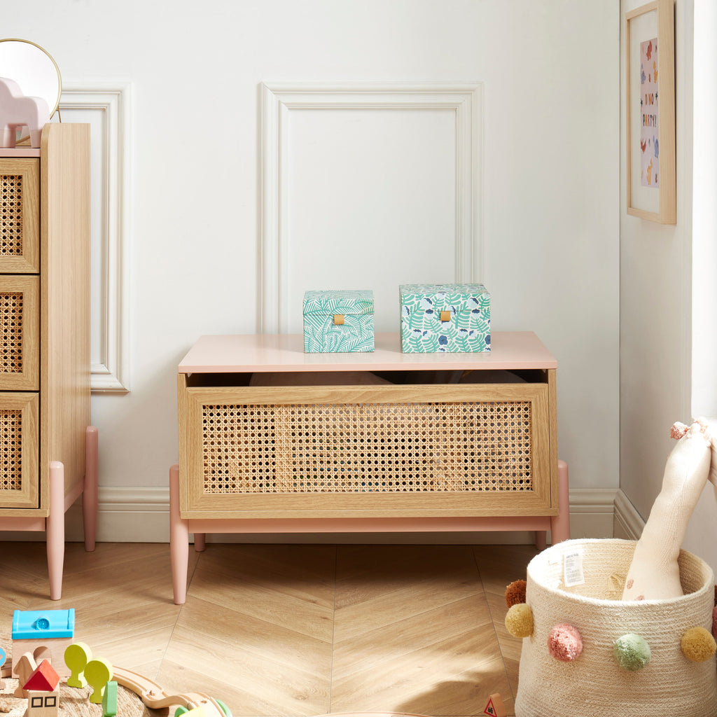 PABLO Kids Toy Storage Chest – Pink