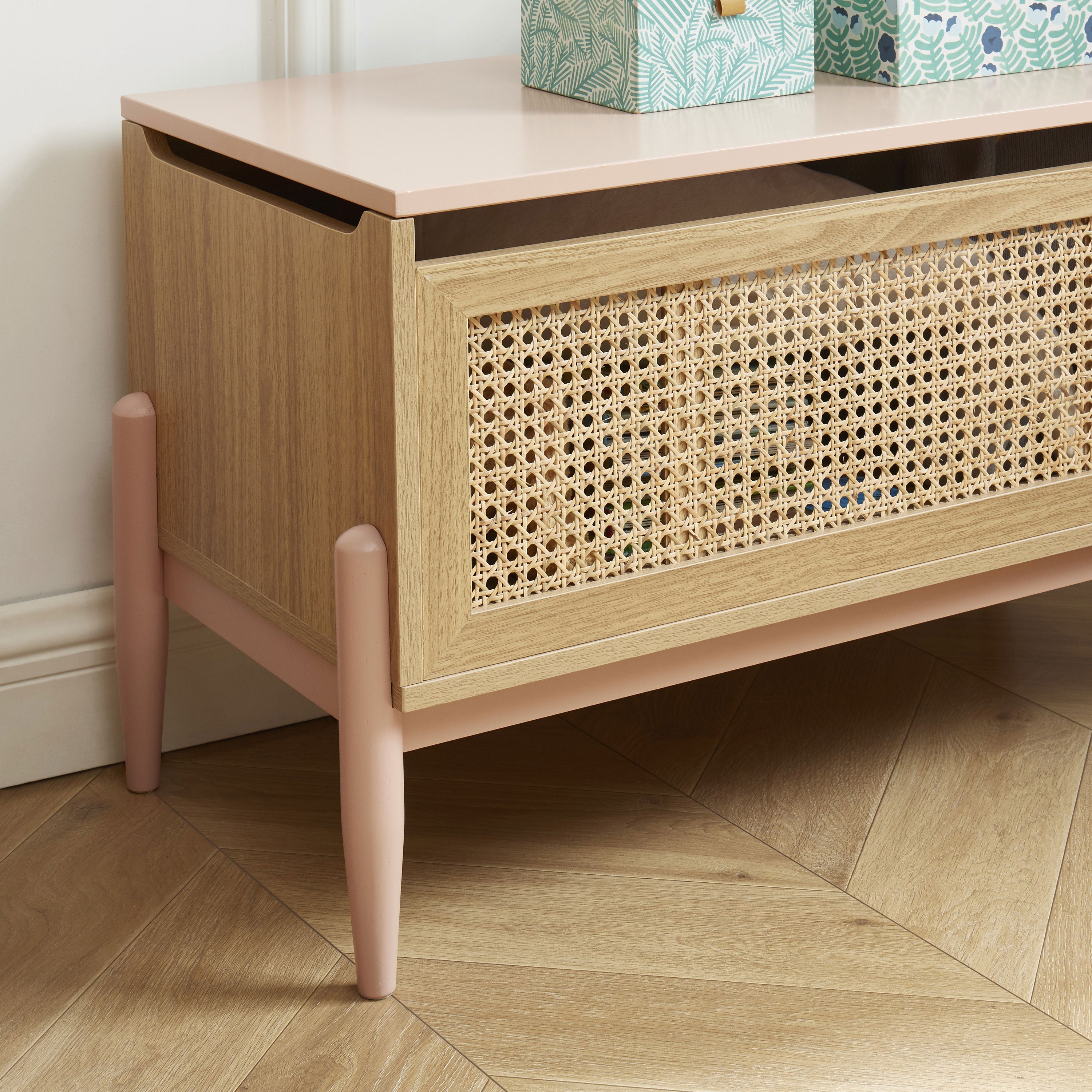PABLO Kids Toy Storage Chest – Pink
