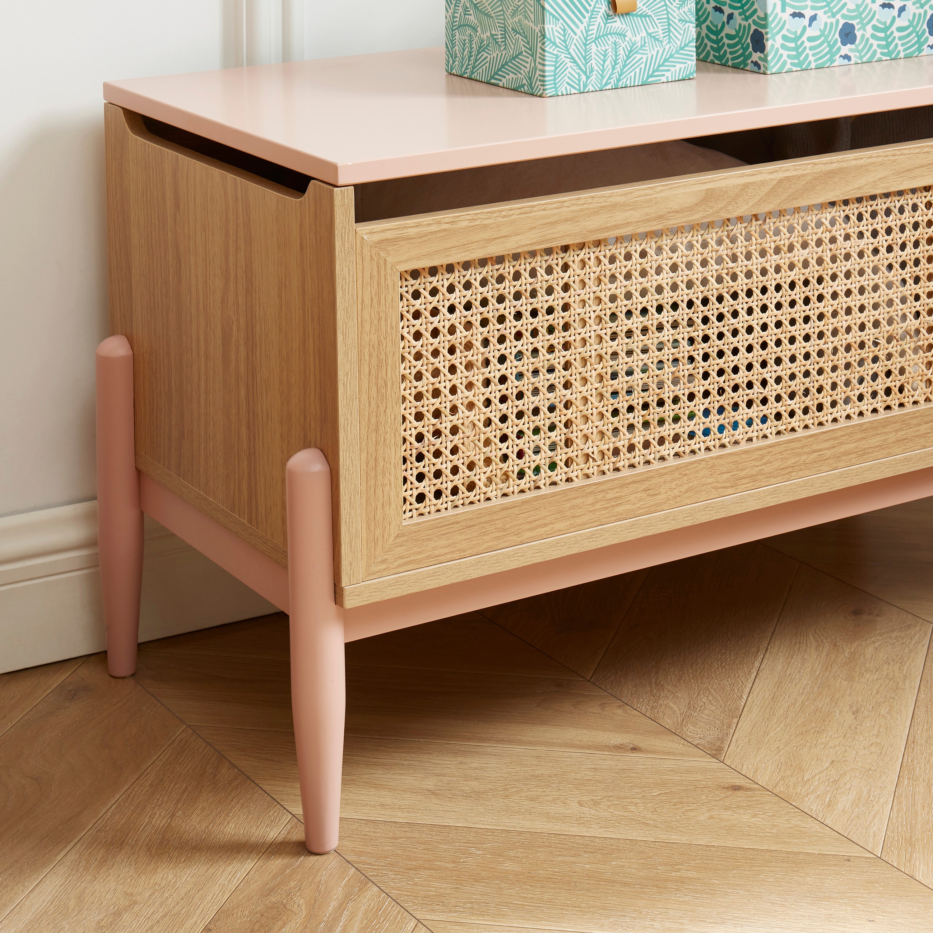 PABLO Kids Toy Storage Chest – Pink