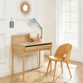 PABLO Kids Desk with Rattan Cane Detailing