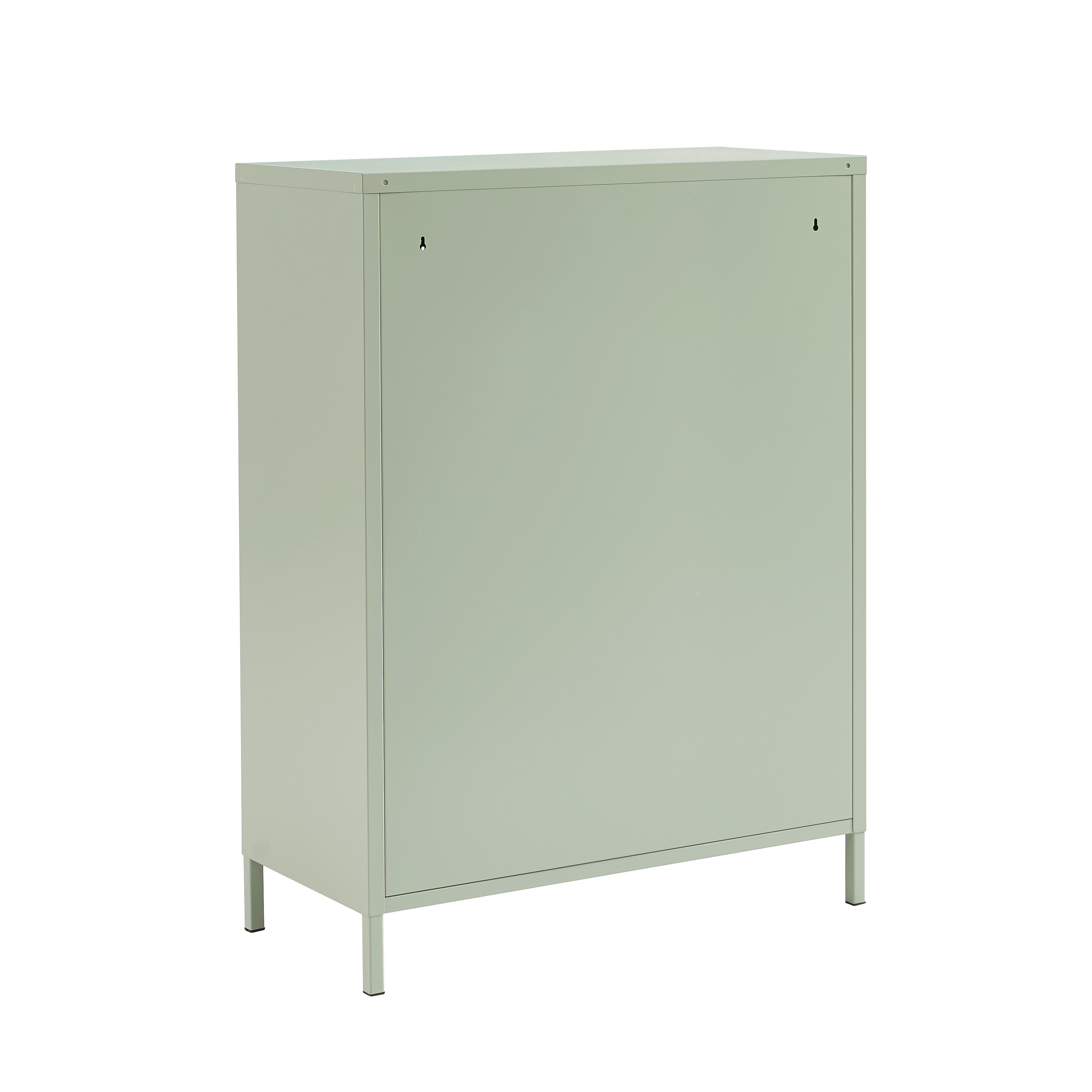PANTONE® Metal Sideboard – Almond green