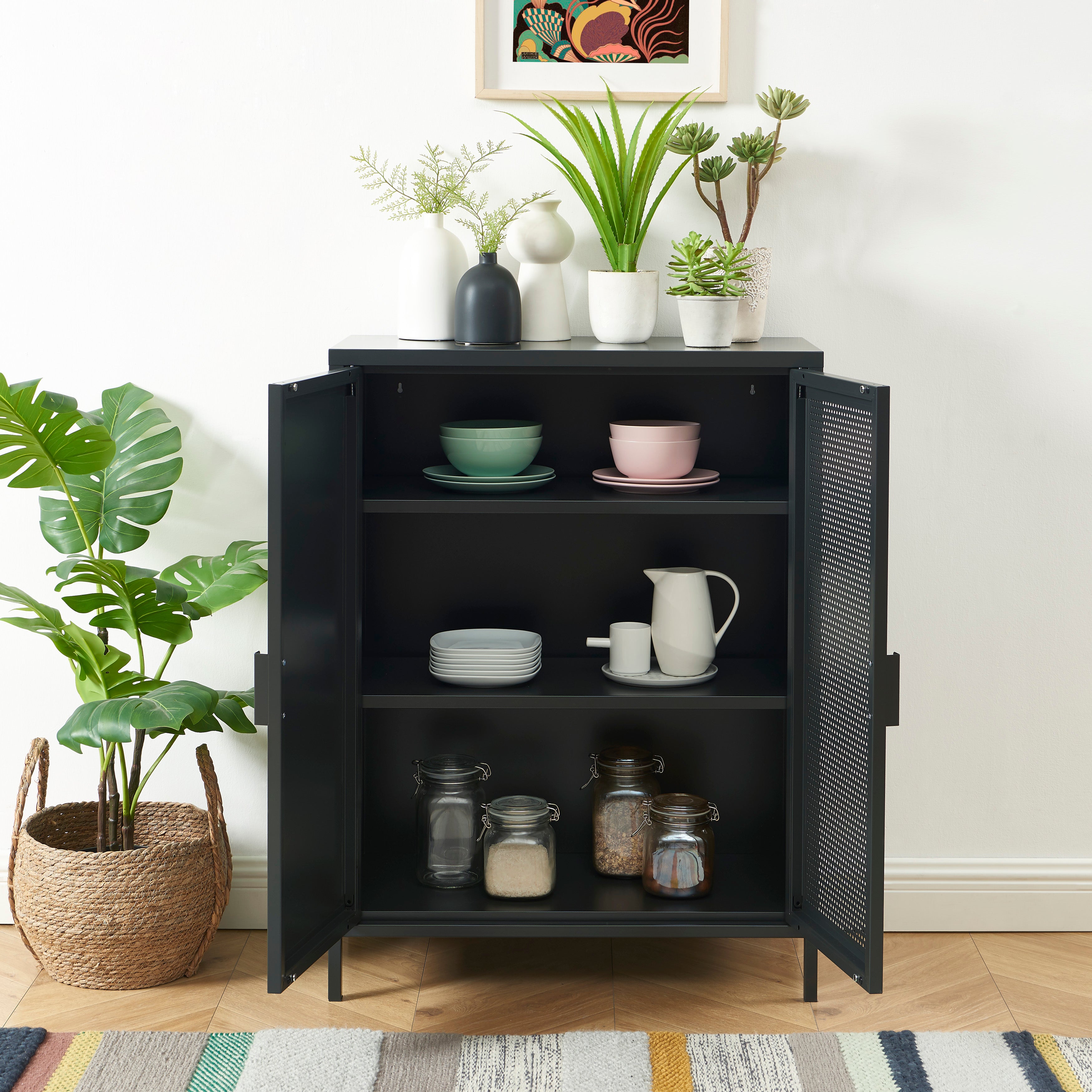 PANTONE® Metal Sideboard – Anthracite