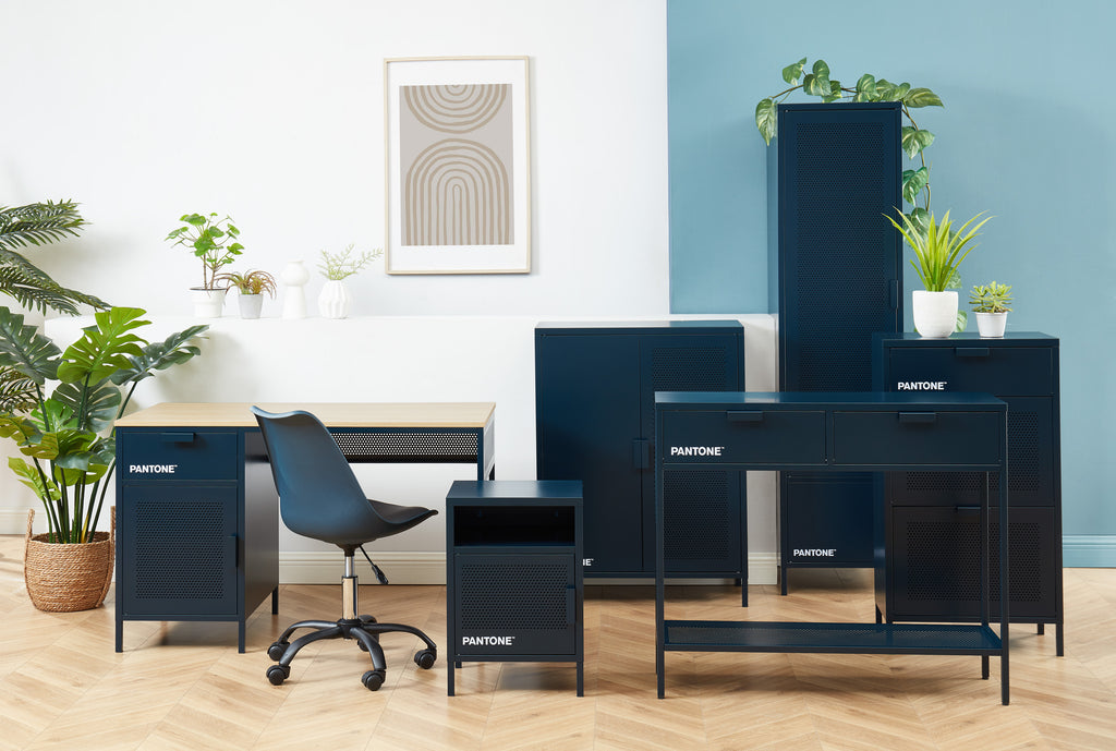 PANTONE® Metal Sideboard – Midnight blue