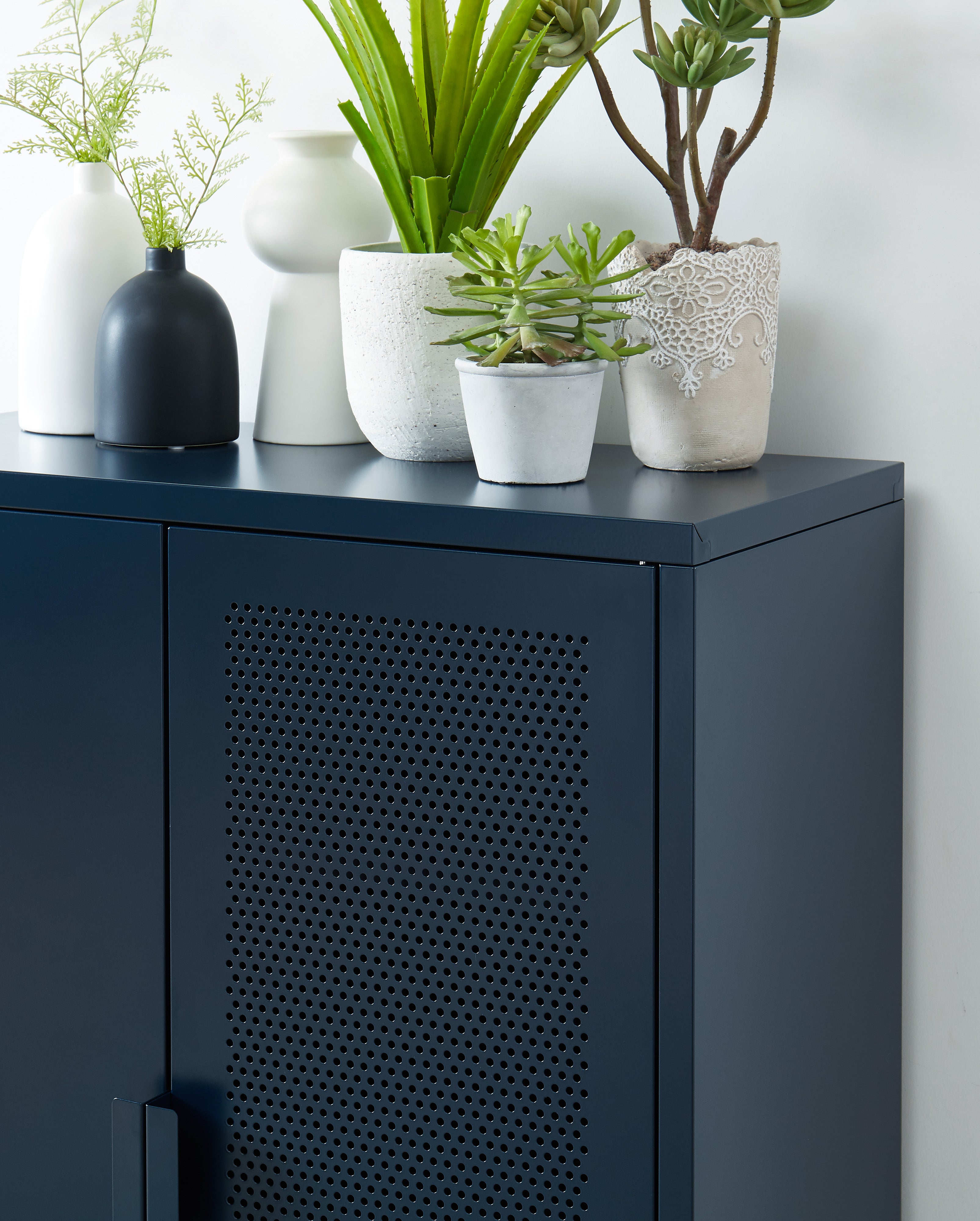 PANTONE® Metal Sideboard – Midnight blue