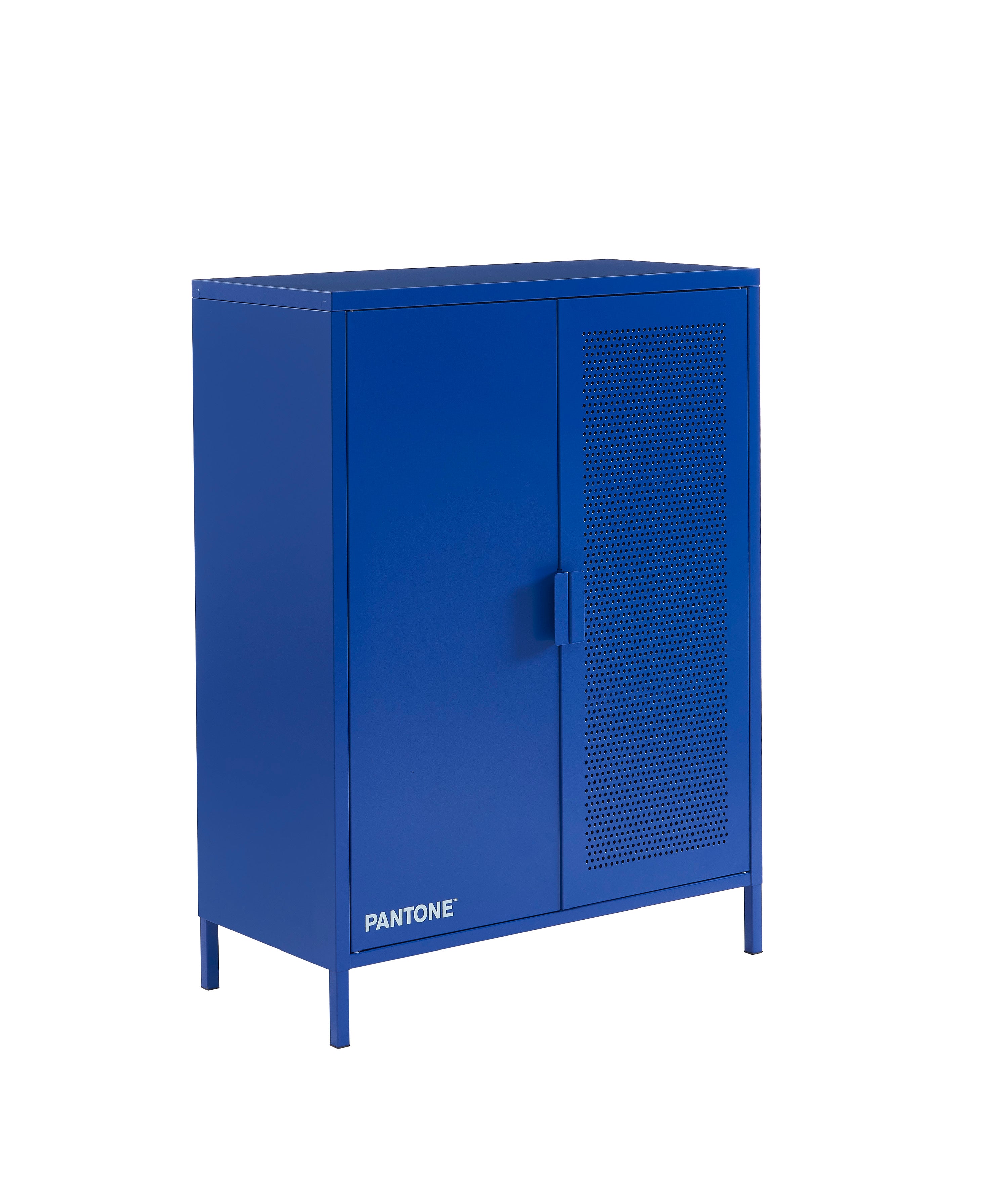 PANTONE® Metal Sideboard – Electric blue