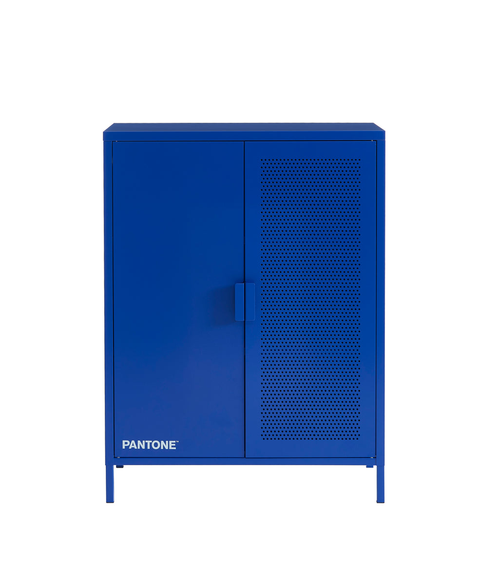 PANTONE® Metal Sideboard – Electric blue